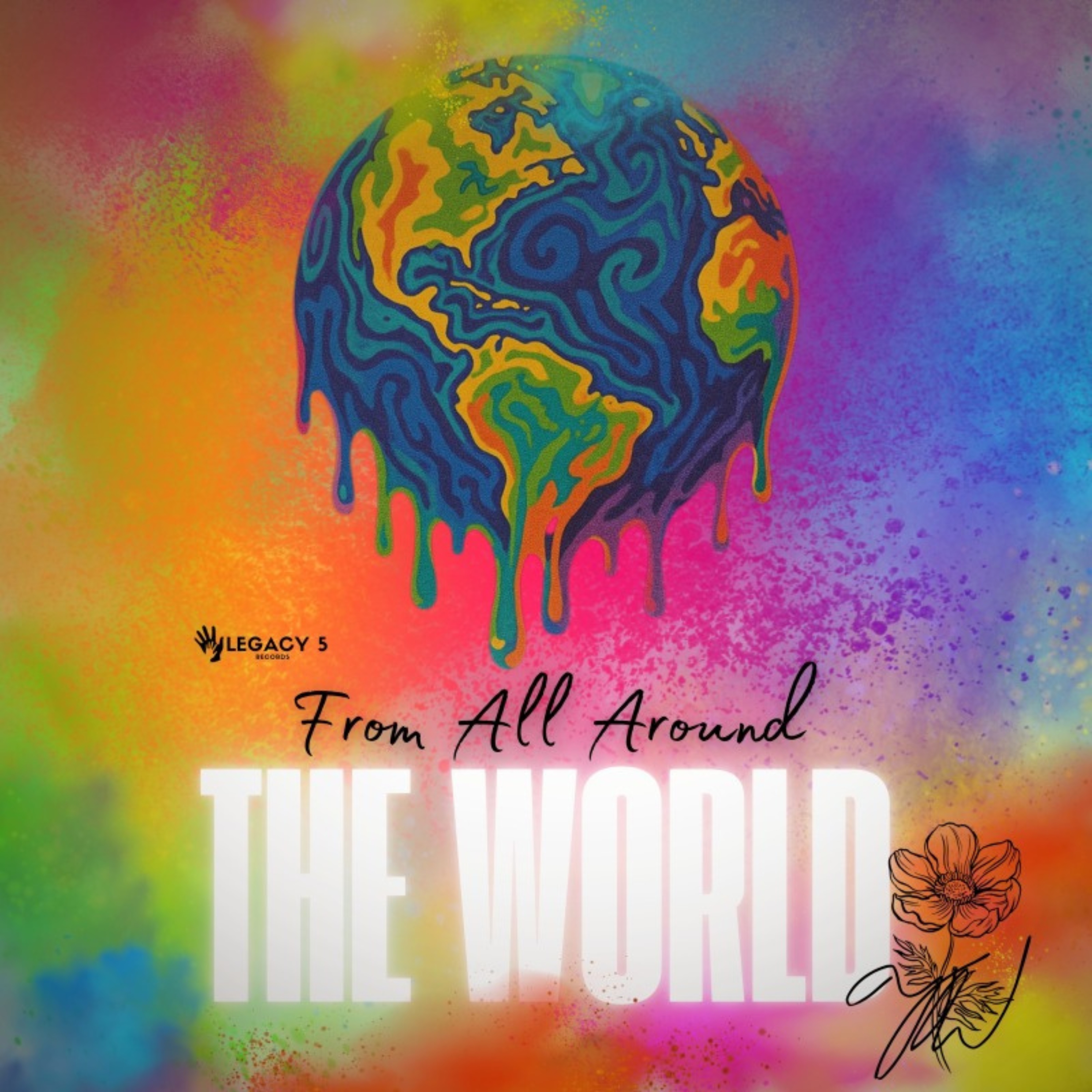 FROM ALL AROUND THE WORLD artwork