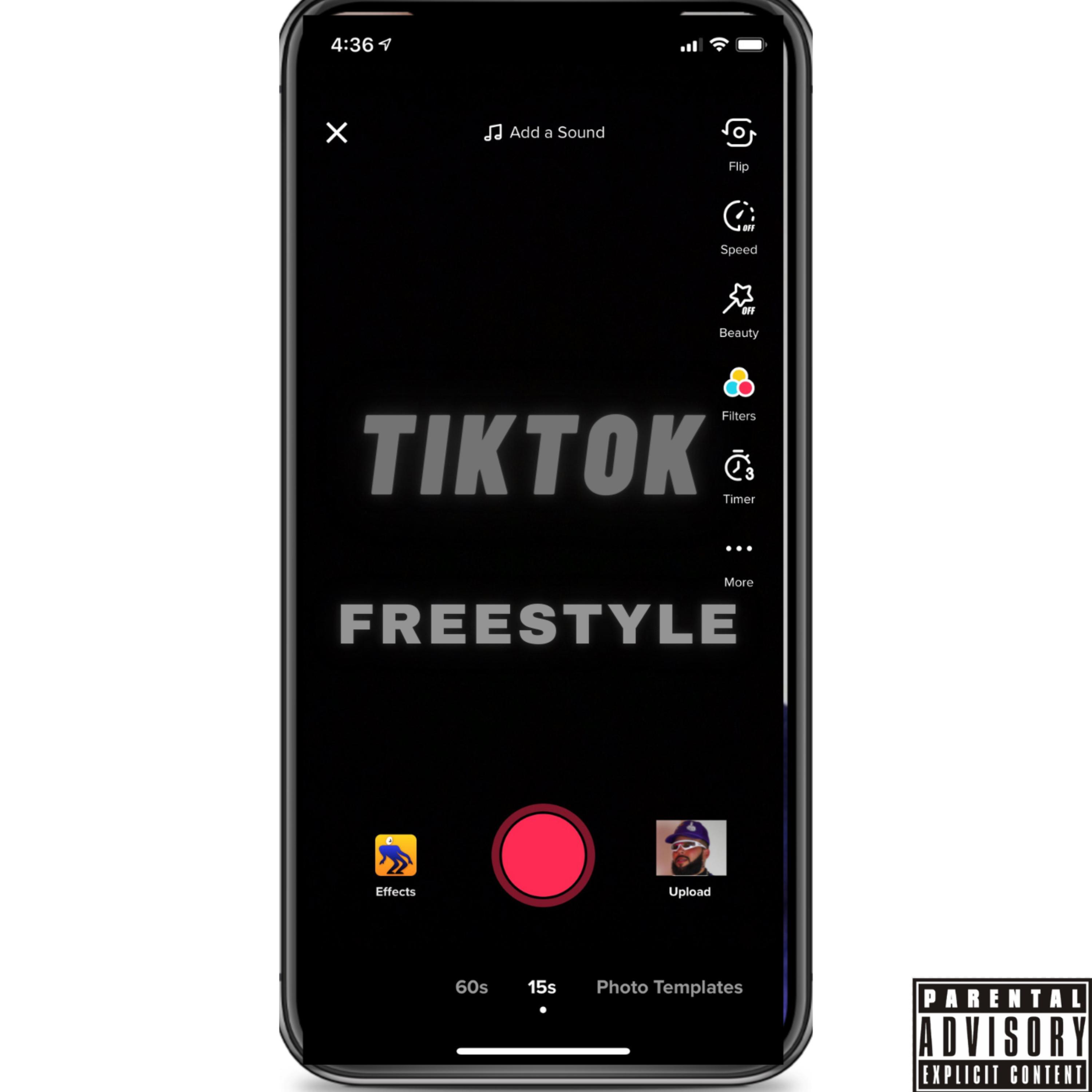 Tik Tok Freestyle by J. Plaza cover art