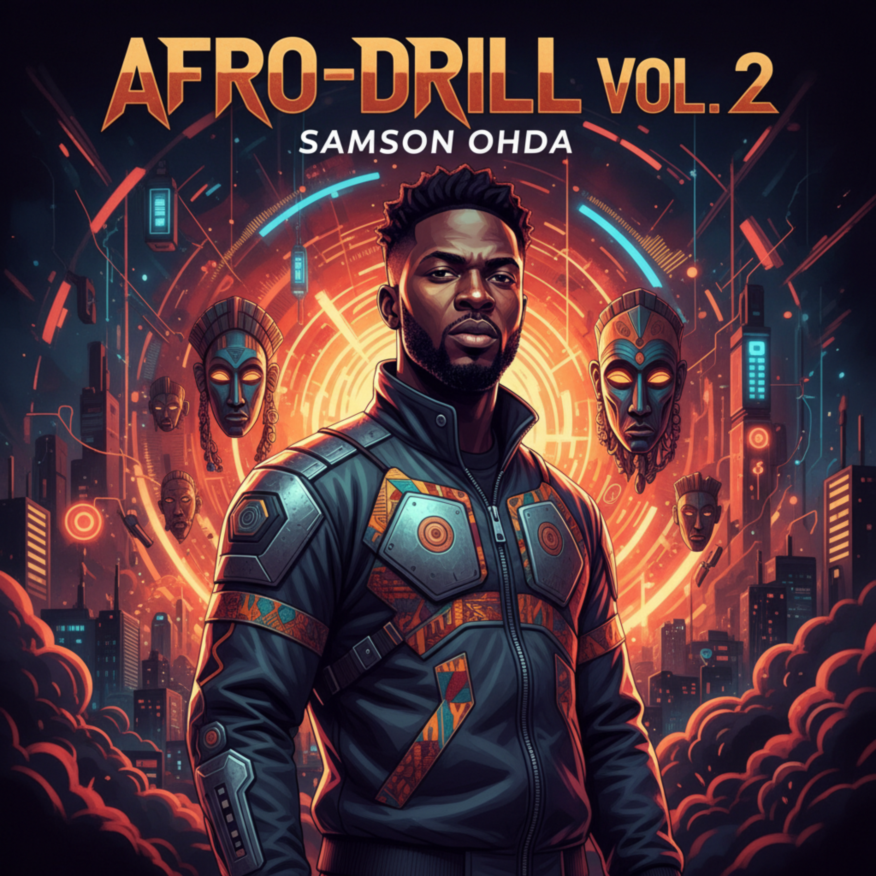Afro-Drill Vol 2  artwork