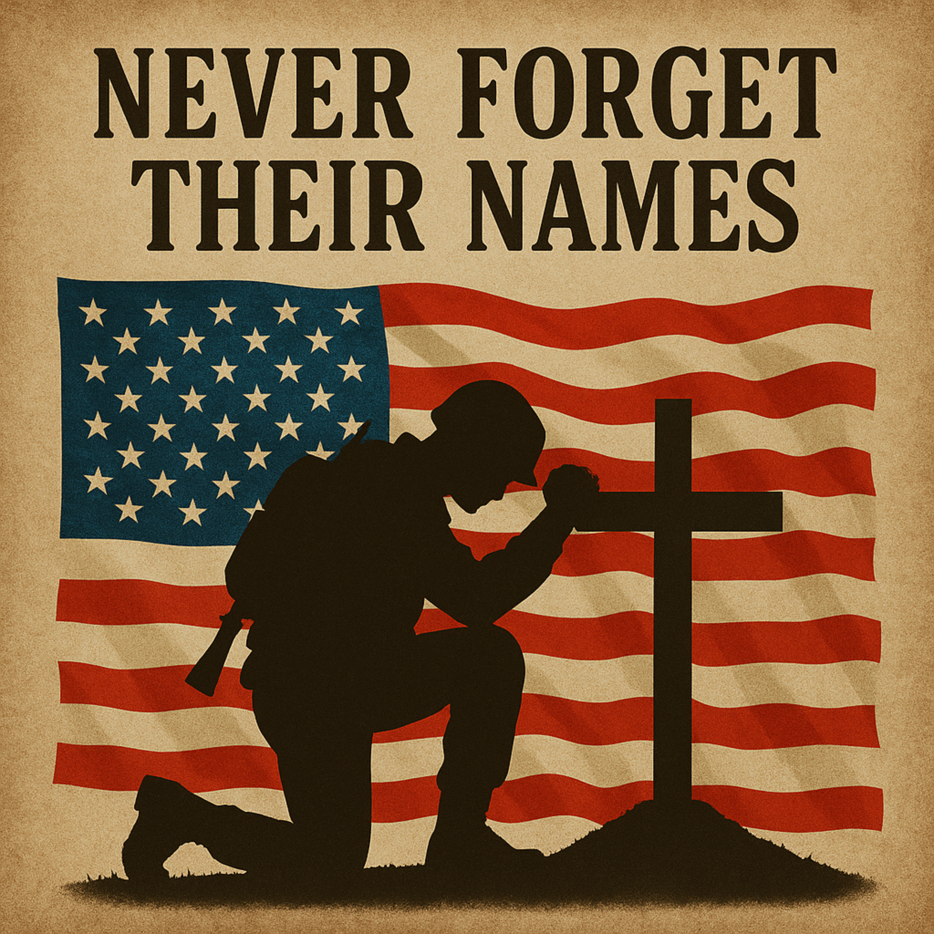 Never Forget Their Names by Diesel And Dog Tags cover art