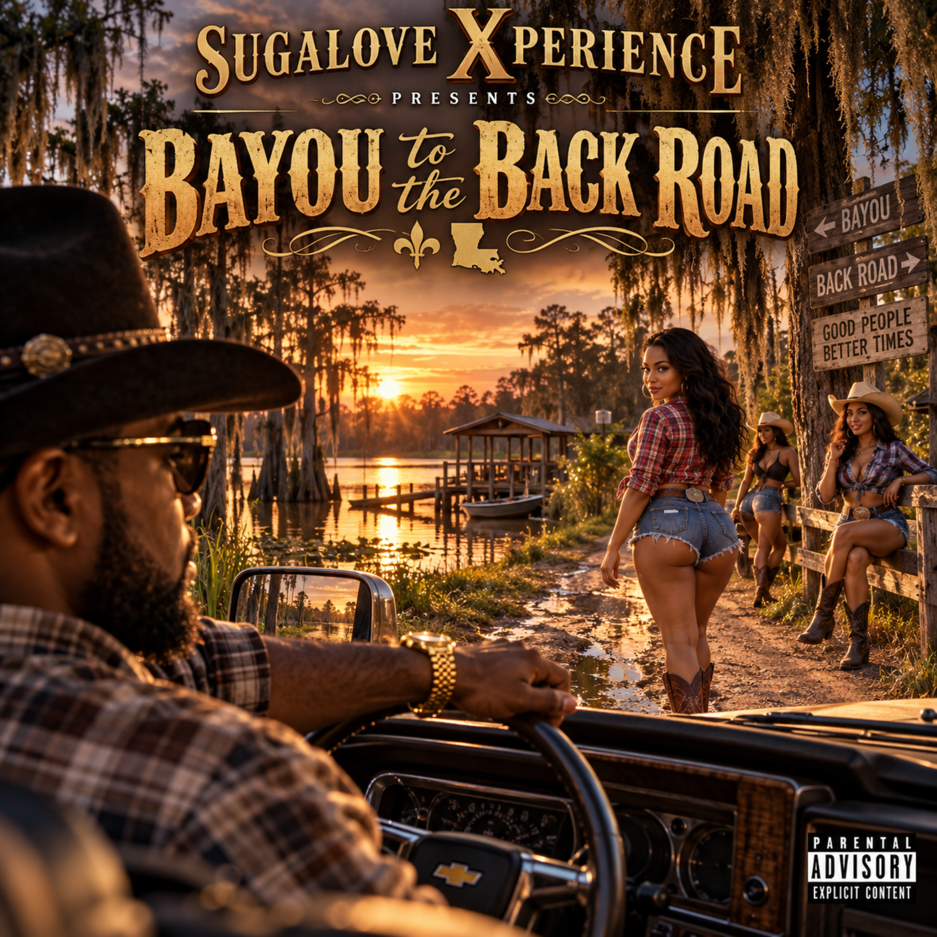 Bayou to the Back Road by Sugalove Peace cover art