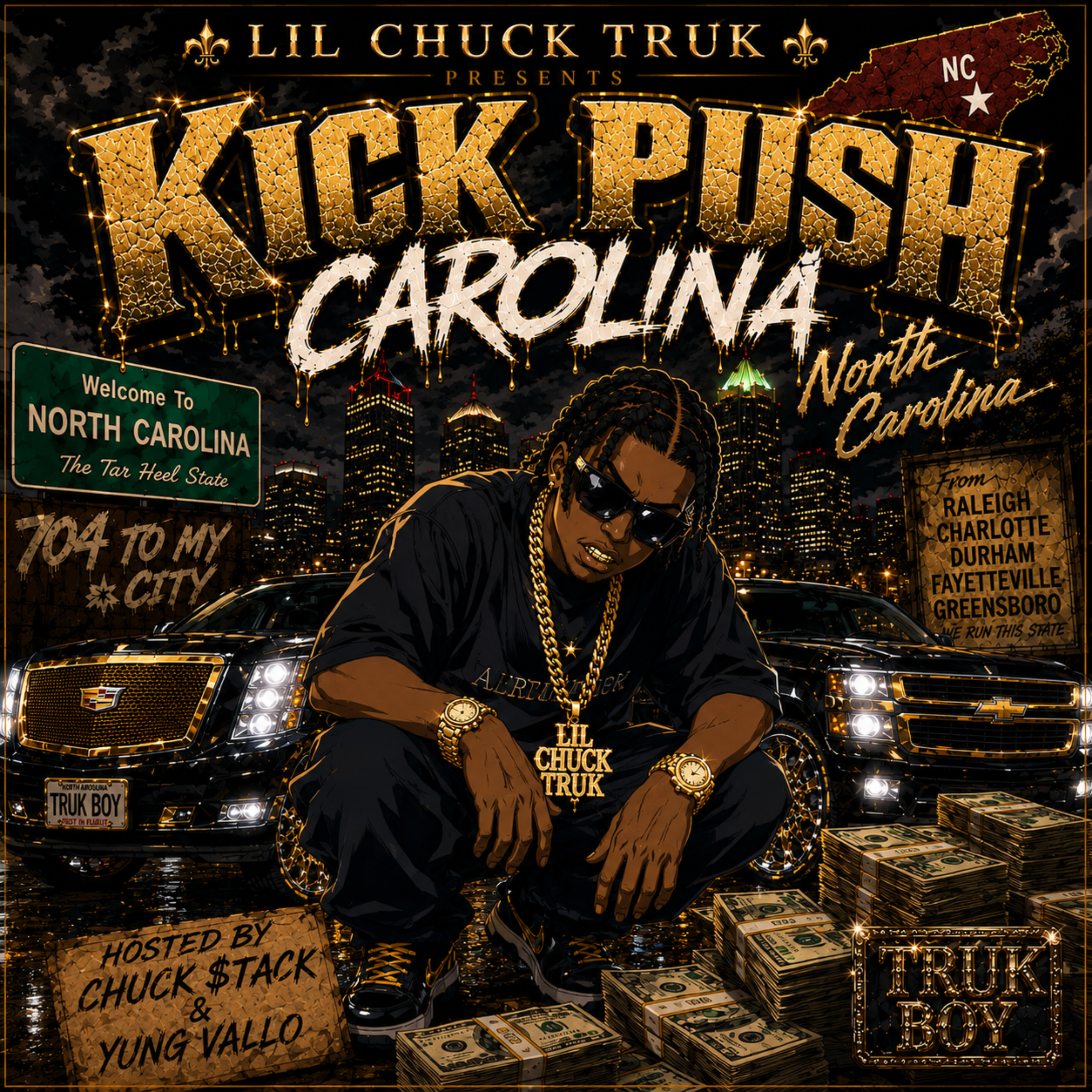 Kick Push Carolina by Lil Chuck Truk cover art