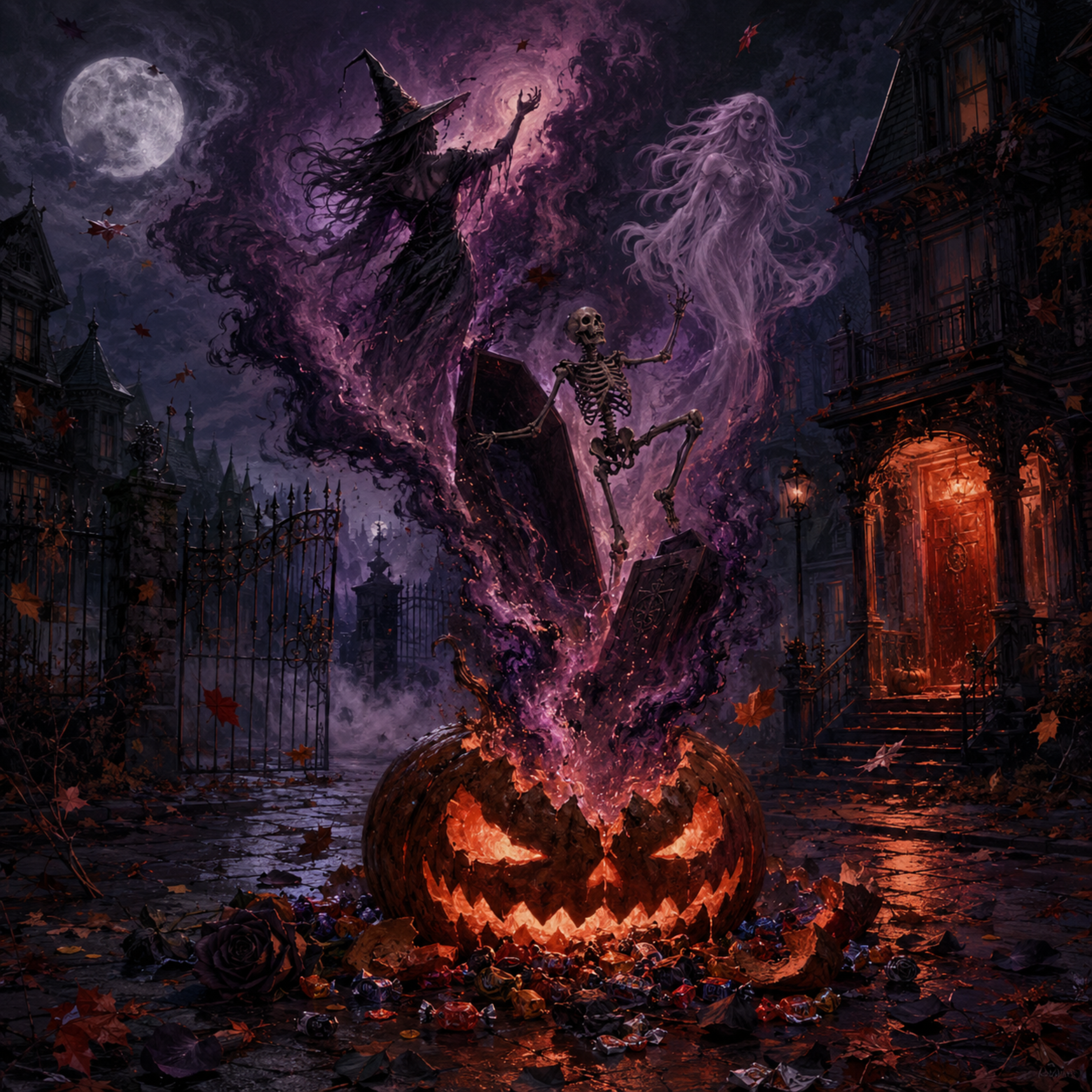 Halloween Got Out Of Hand by CleoRose cover art