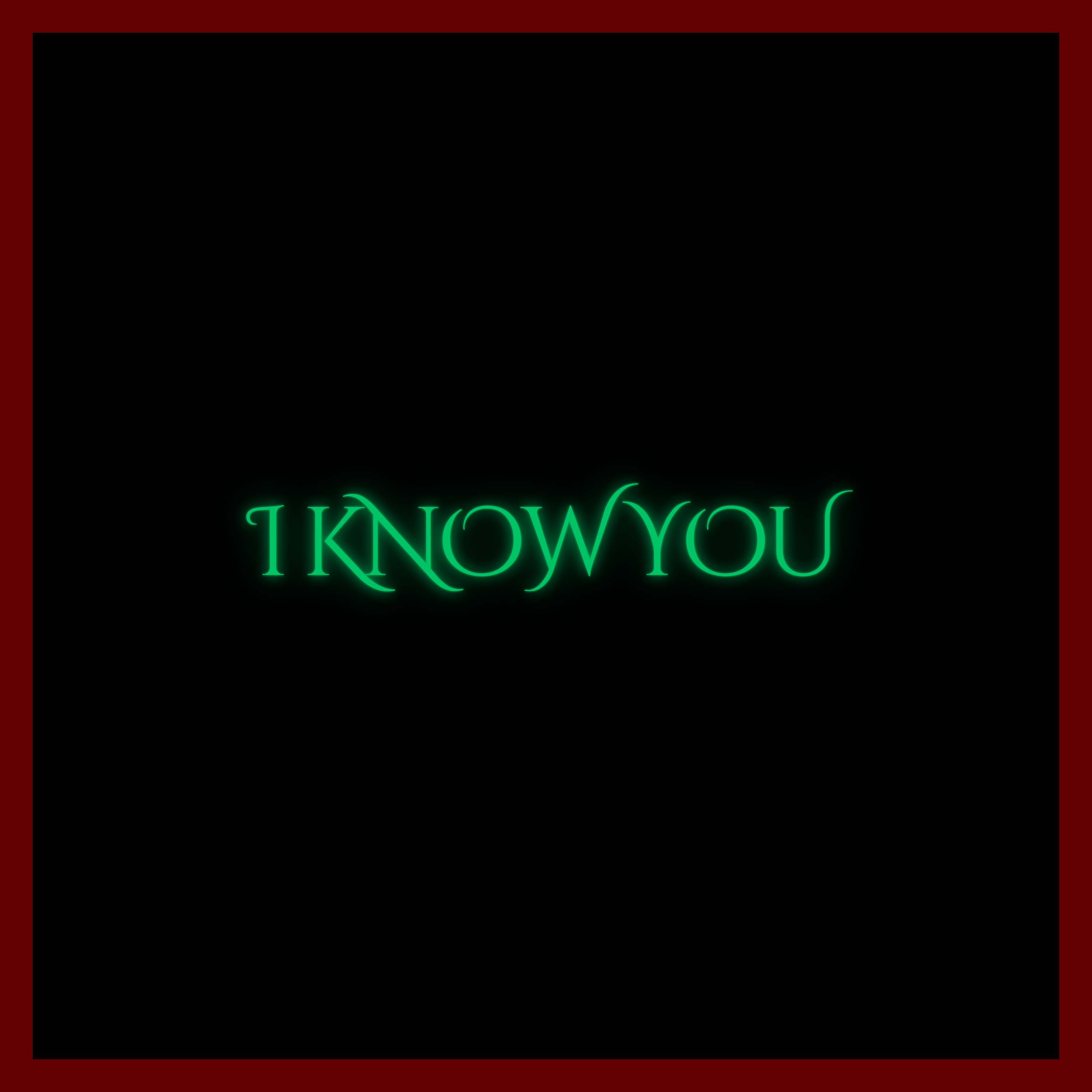 I know you (speedcore) artwork