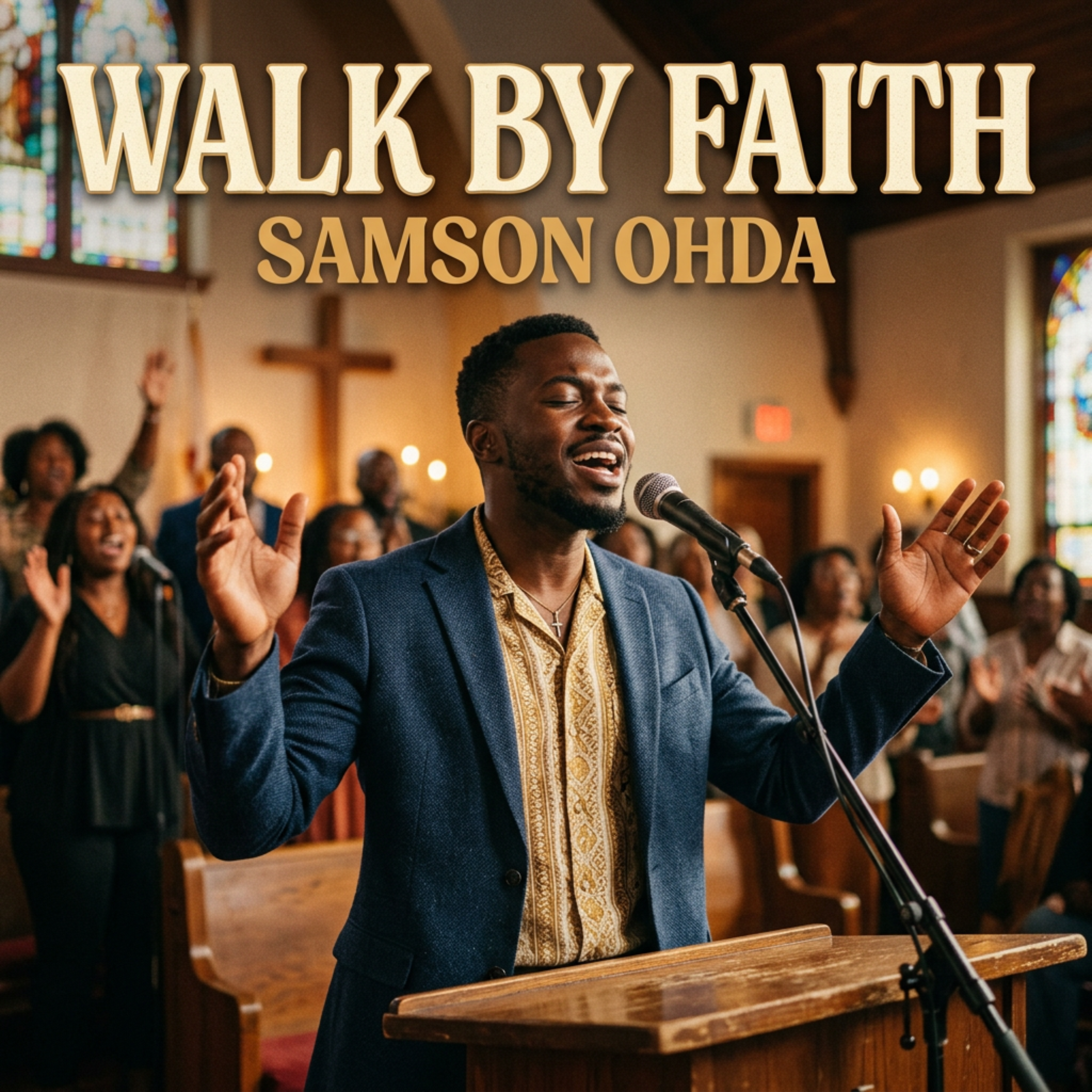 Walk By Faith by Samson Ohda  cover art