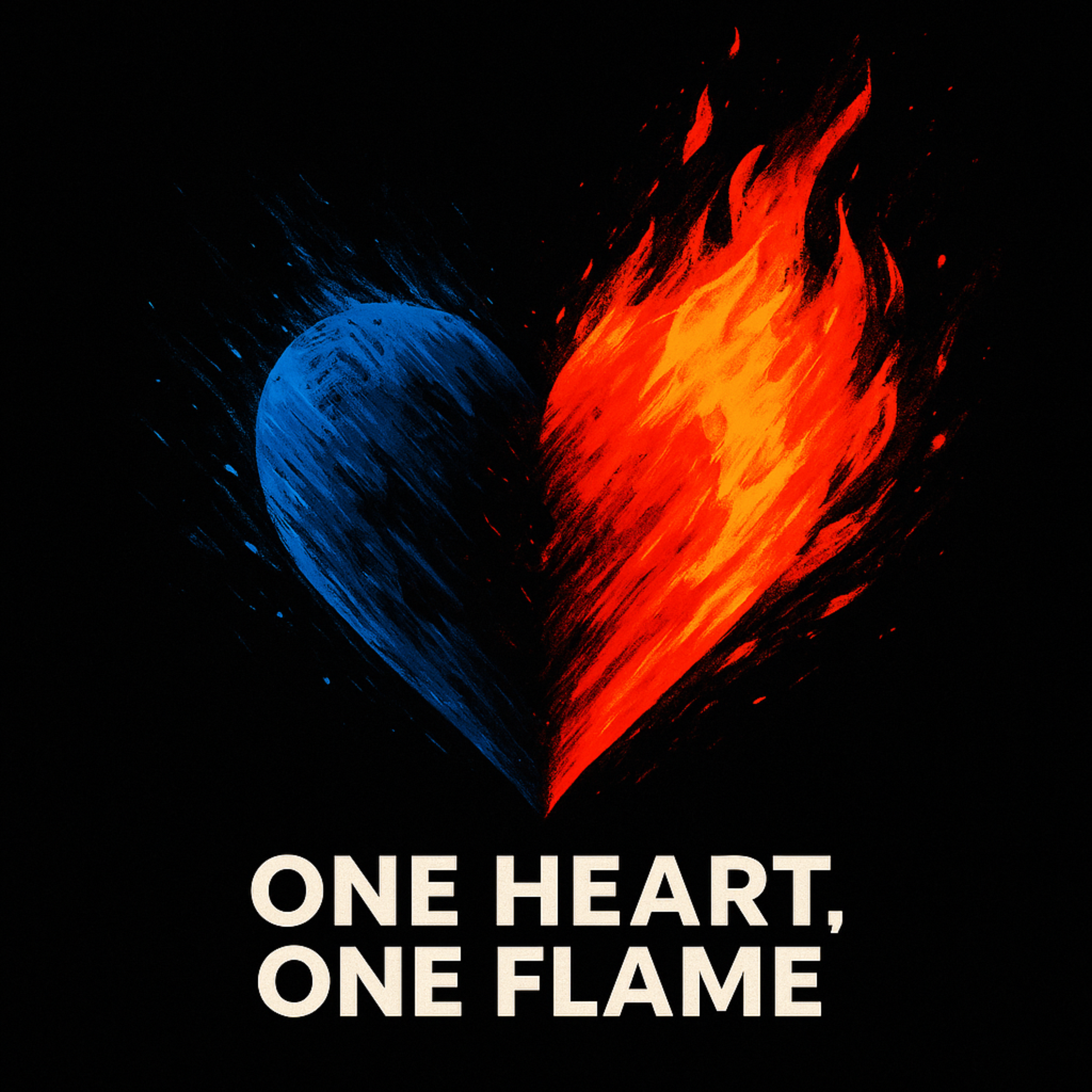 One Heart, One Flame artwork