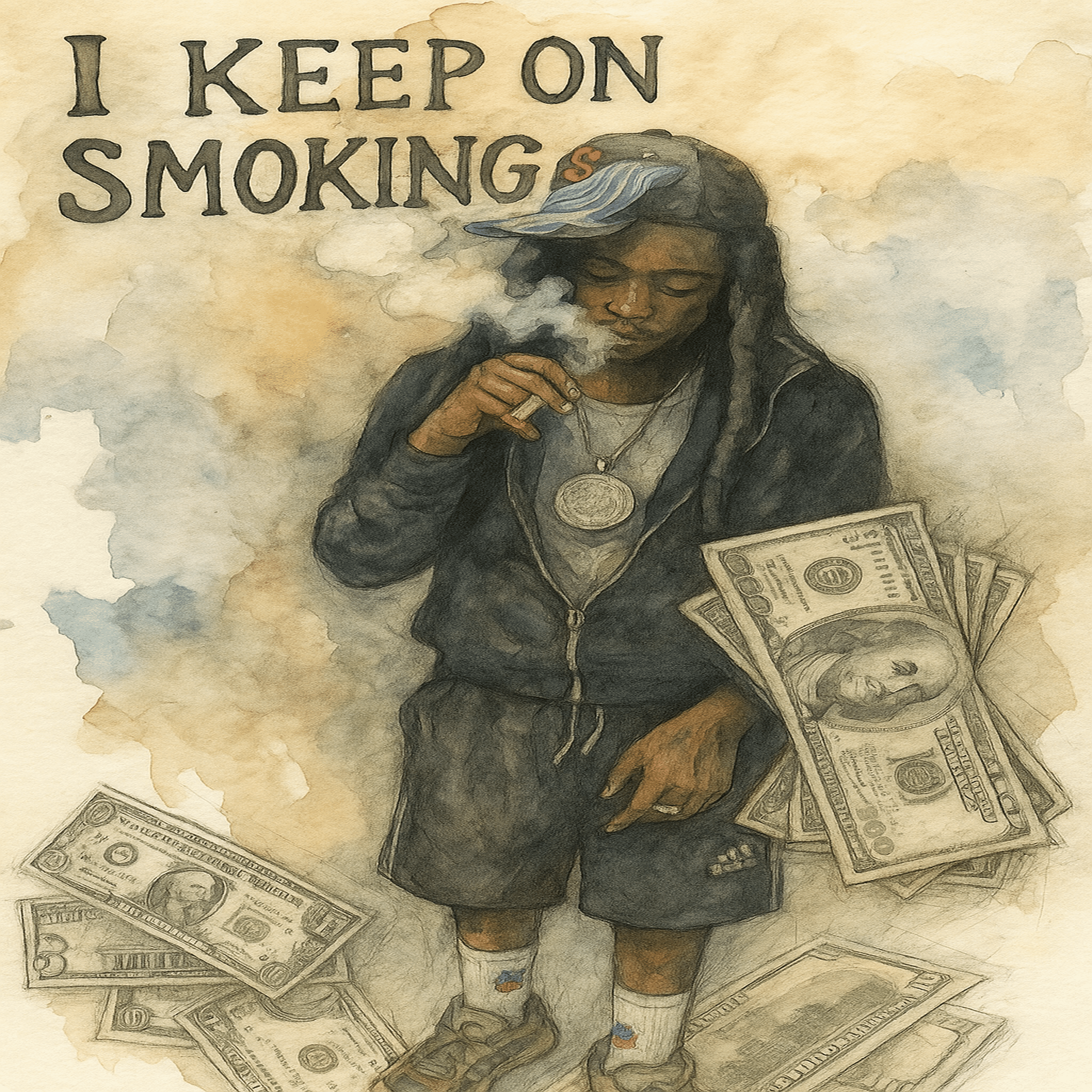 I Keep On Smoking artwork