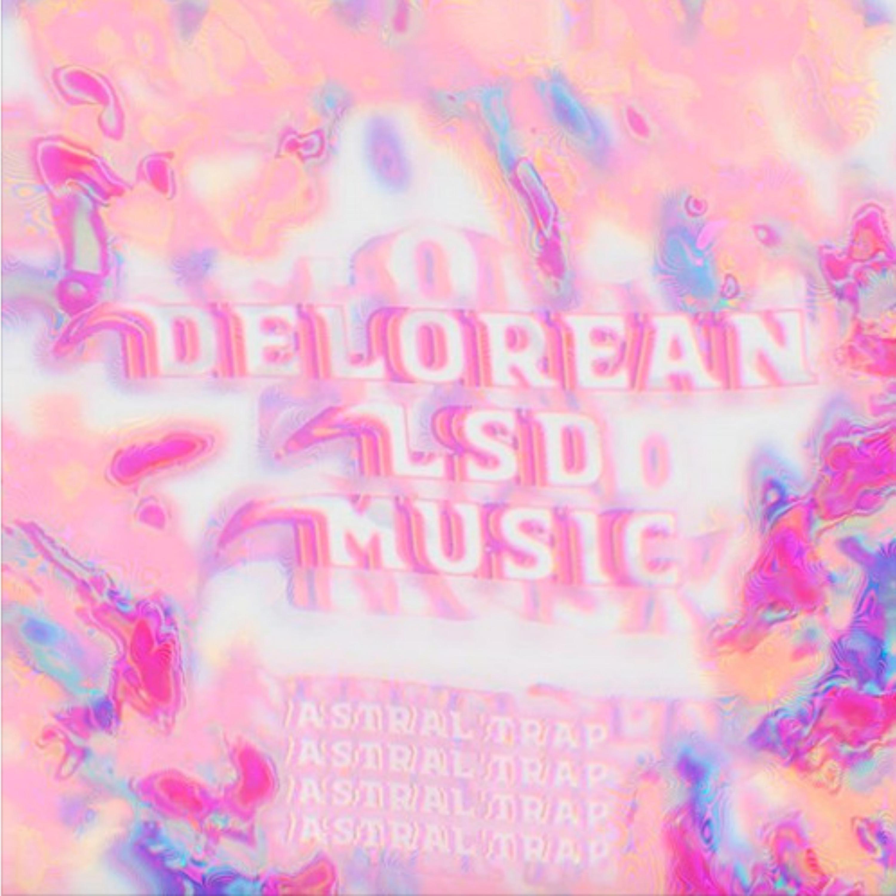 LSD Delorean Music artwork