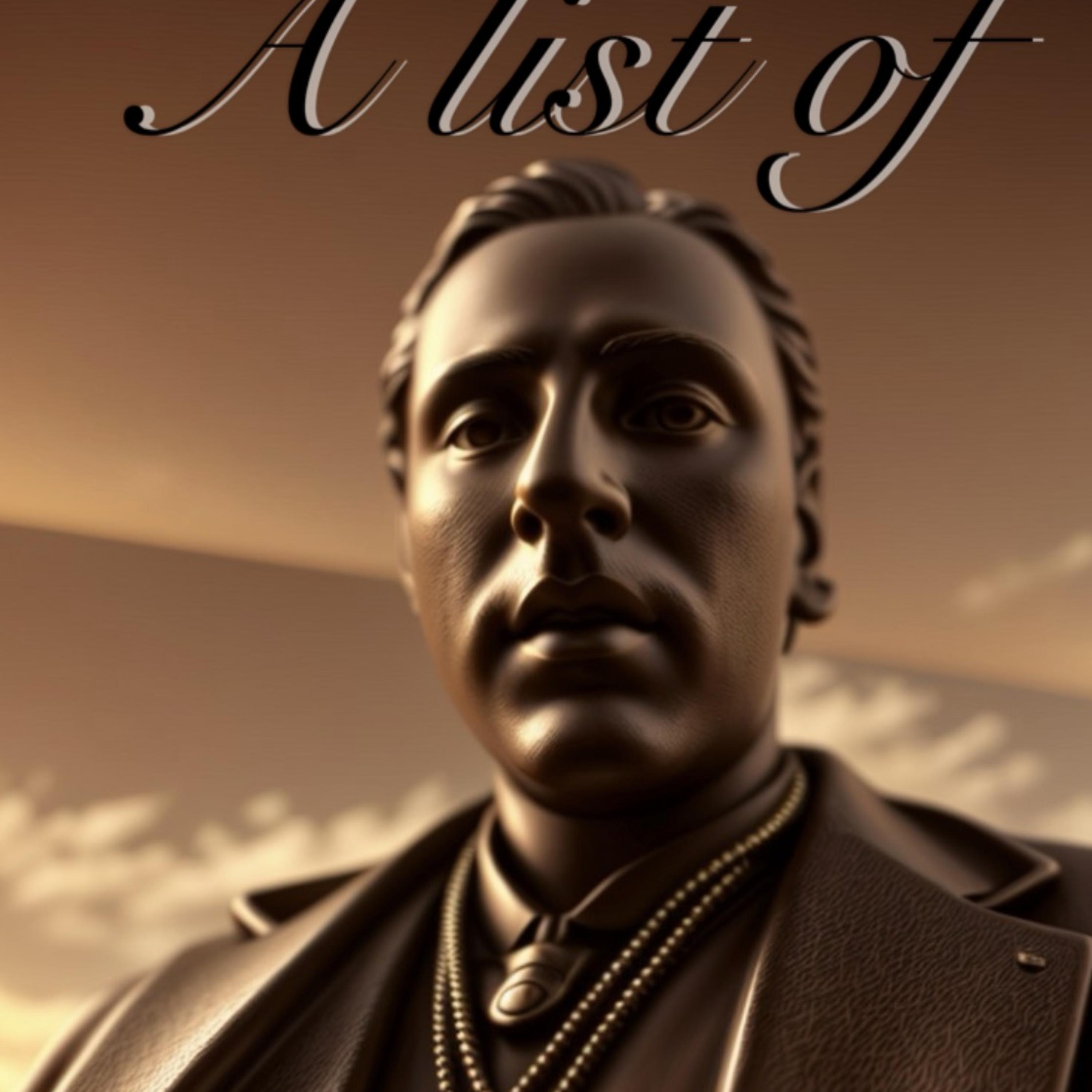 A List Of artwork