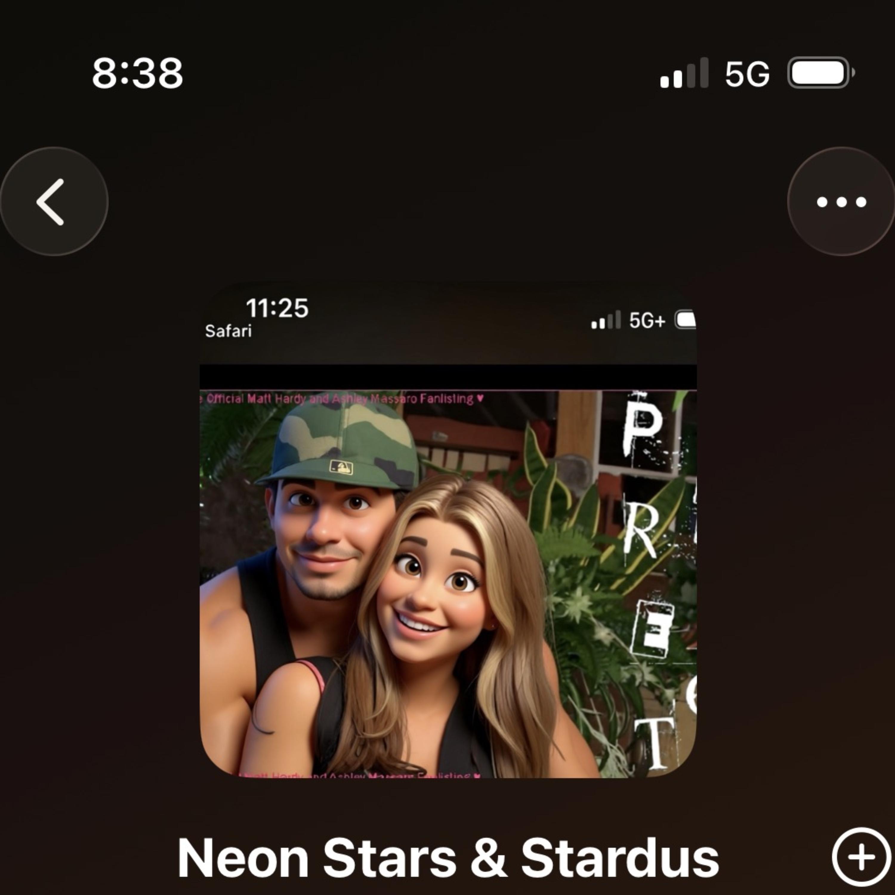 Neon Stars Y Stardus artwork
