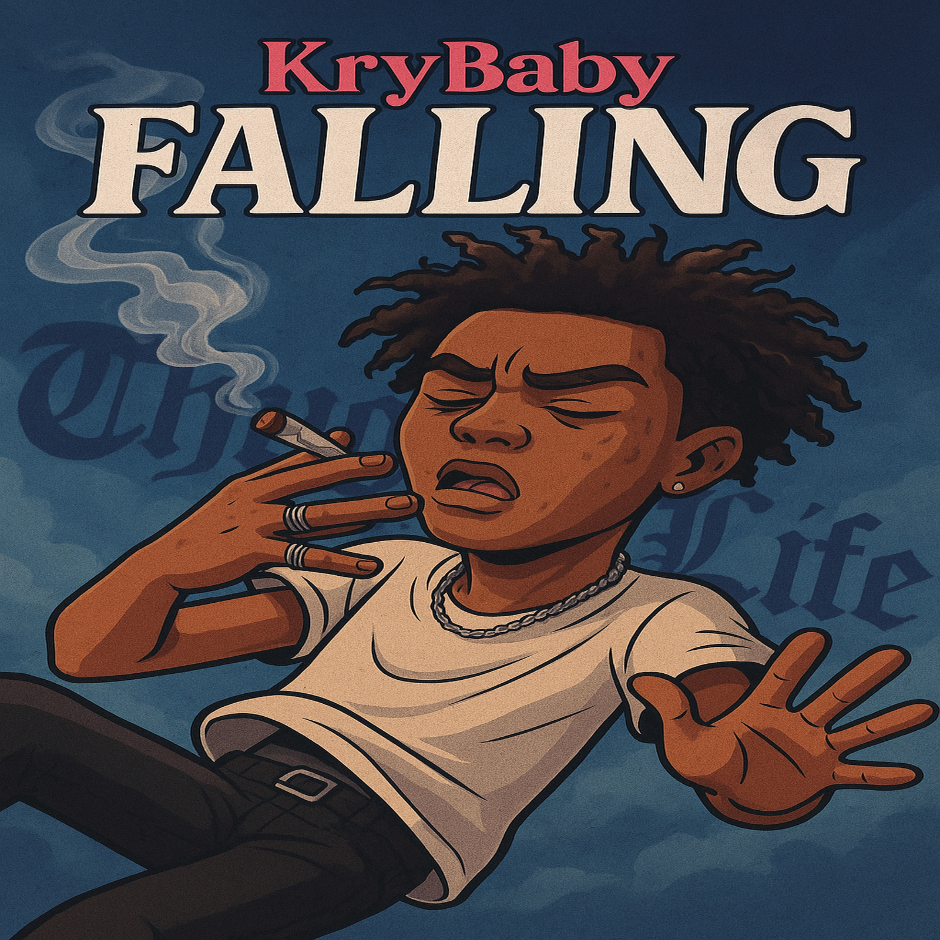 Falling artwork