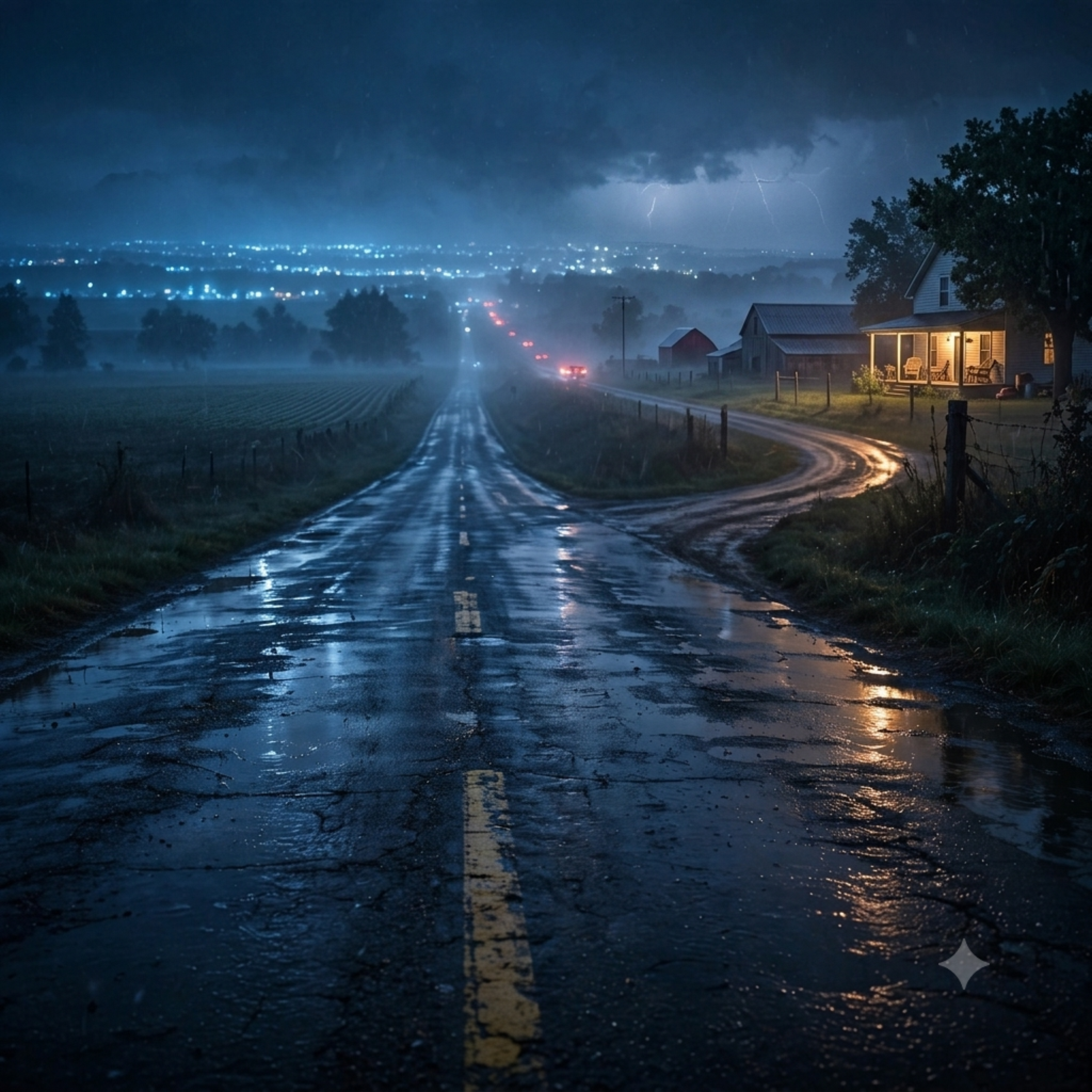 ONLY RIGHT TURN by Tim Anderson Lyrics cover art