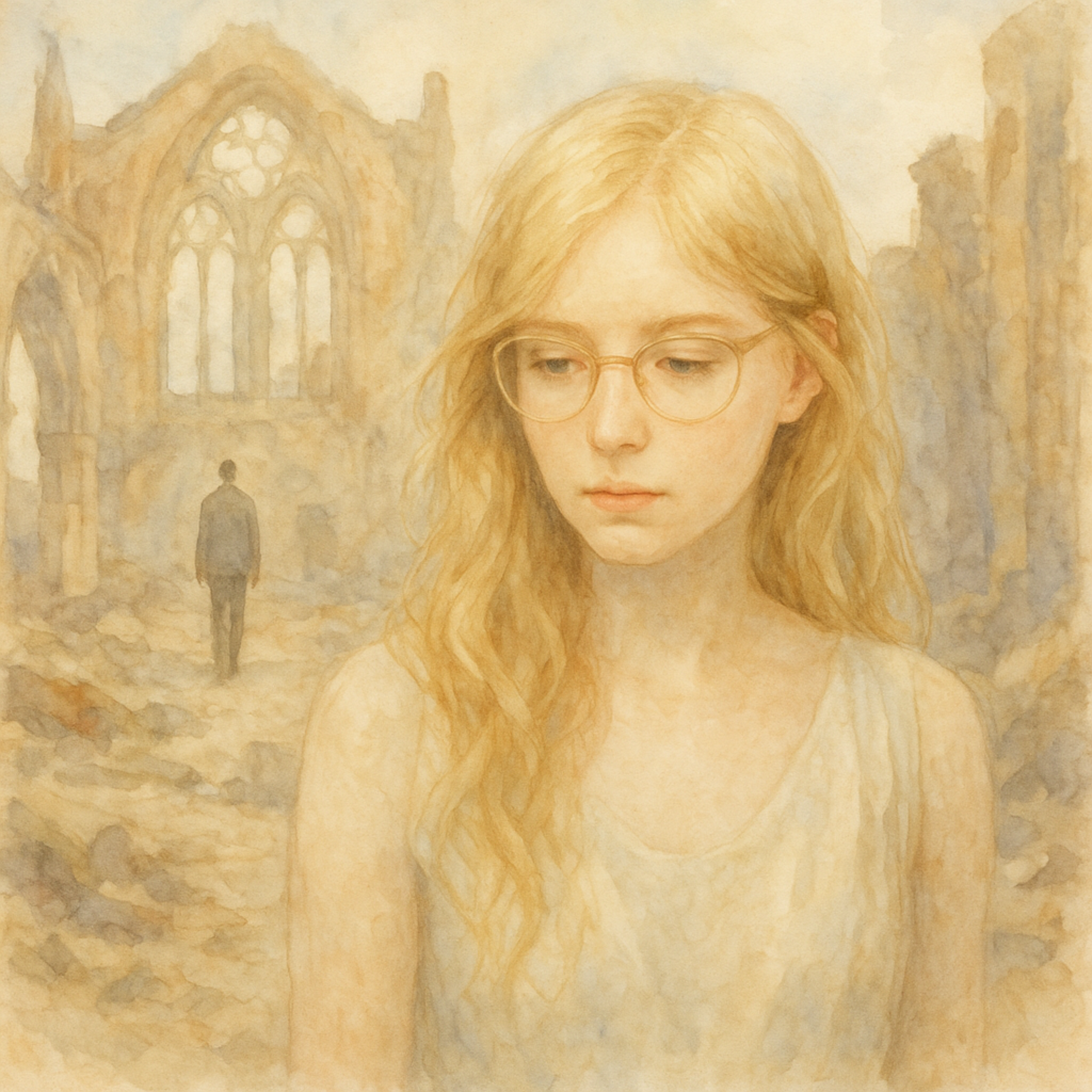 Goddess in the ruins... artwork