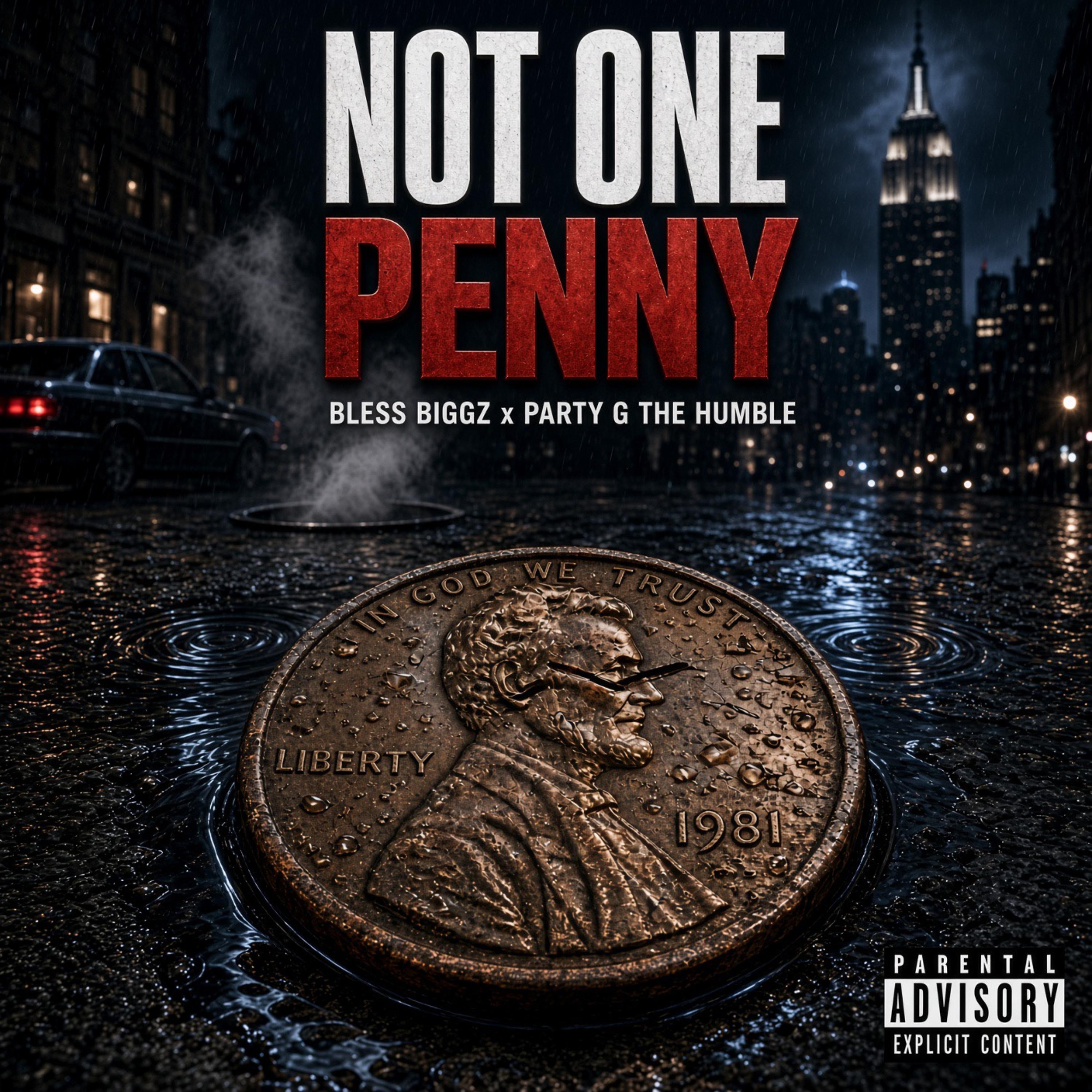NOT ONE PENNY by Bless Biggz cover art