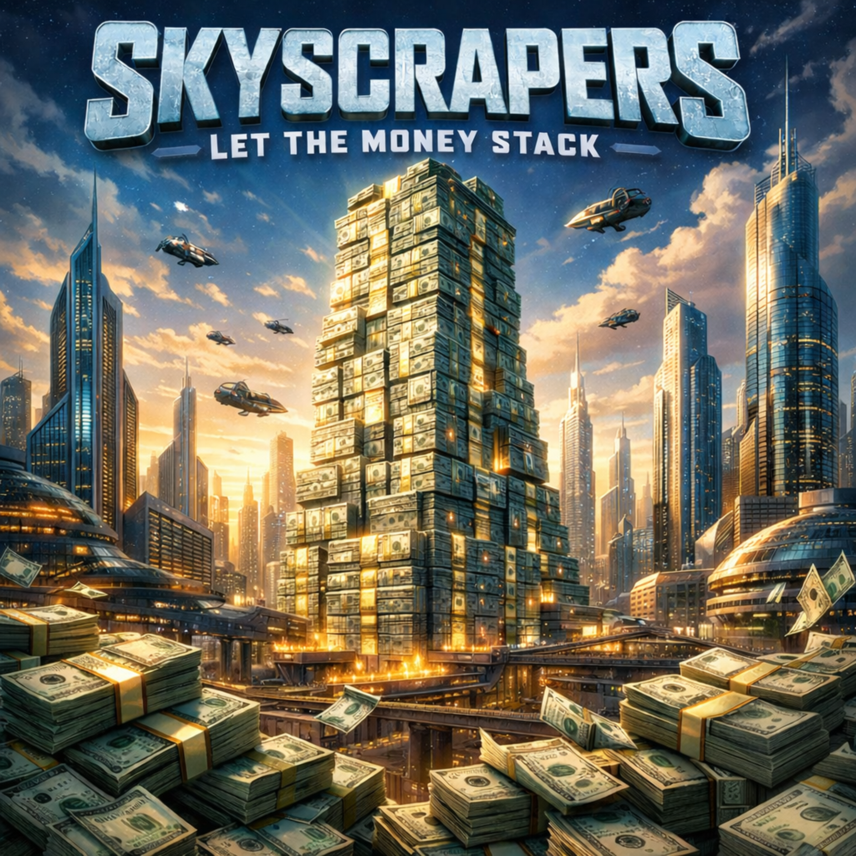 SKYSCRAPERS (LET THE MONEY STACK) artwork