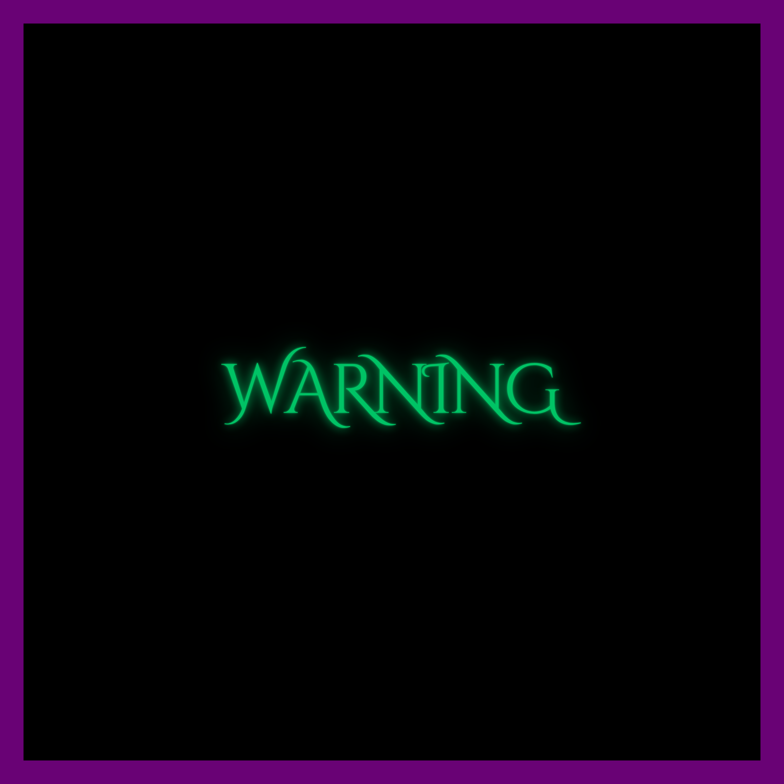 Warning (daycore) artwork