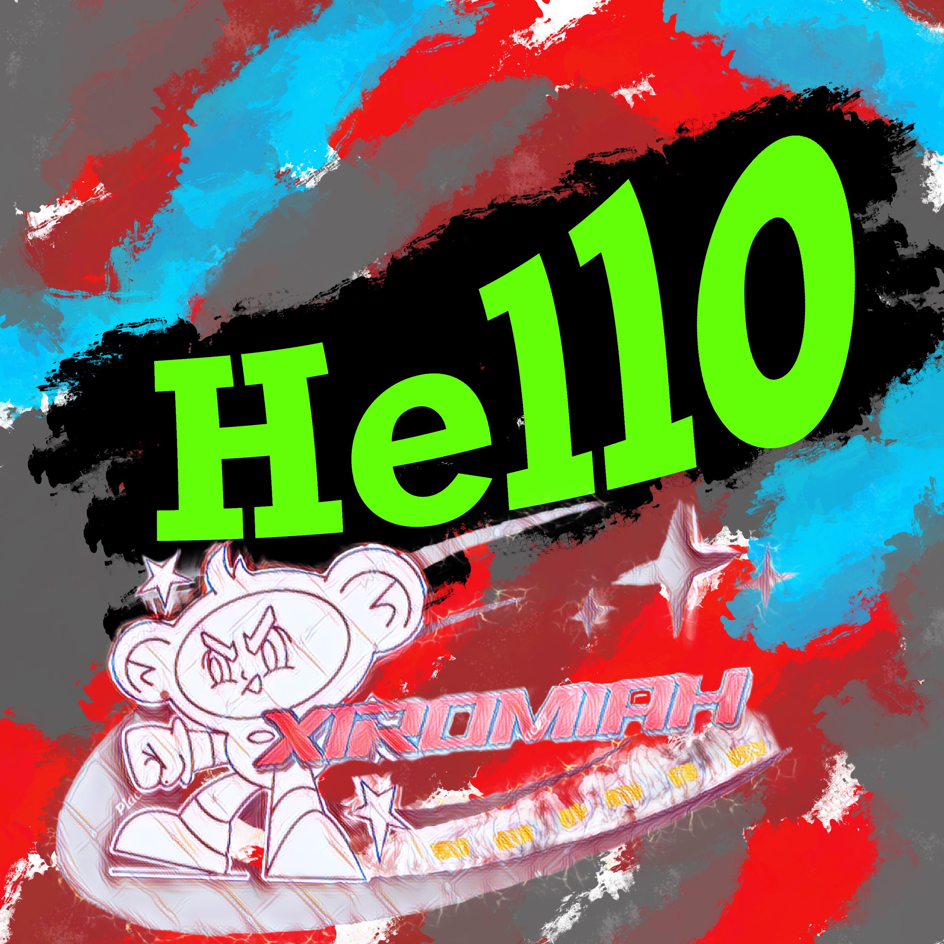 Hello artwork