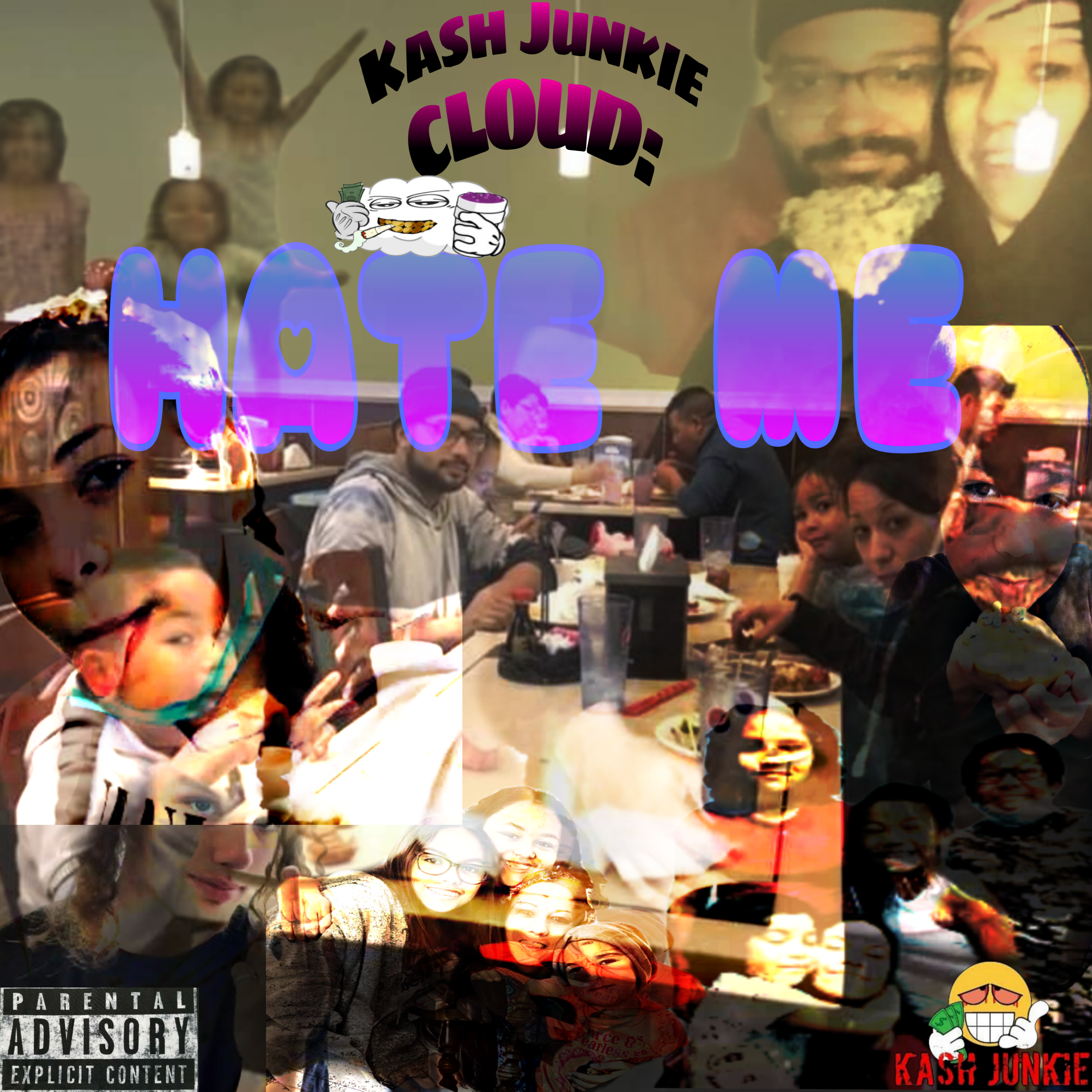 Hate Me by Kash Junkie Cloud cover art