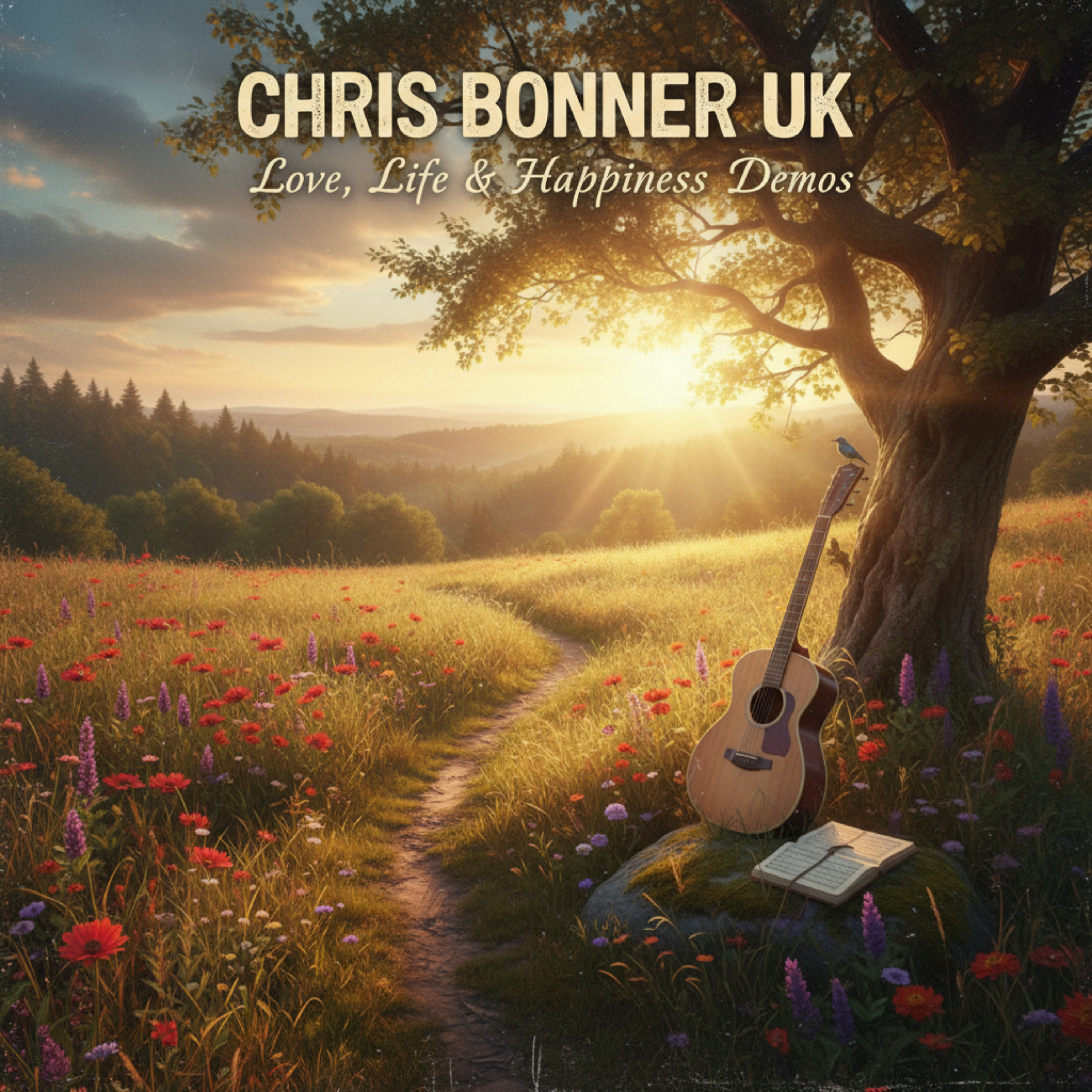 Love, Life & Happiness Demos by Chris Bonner UK cover art