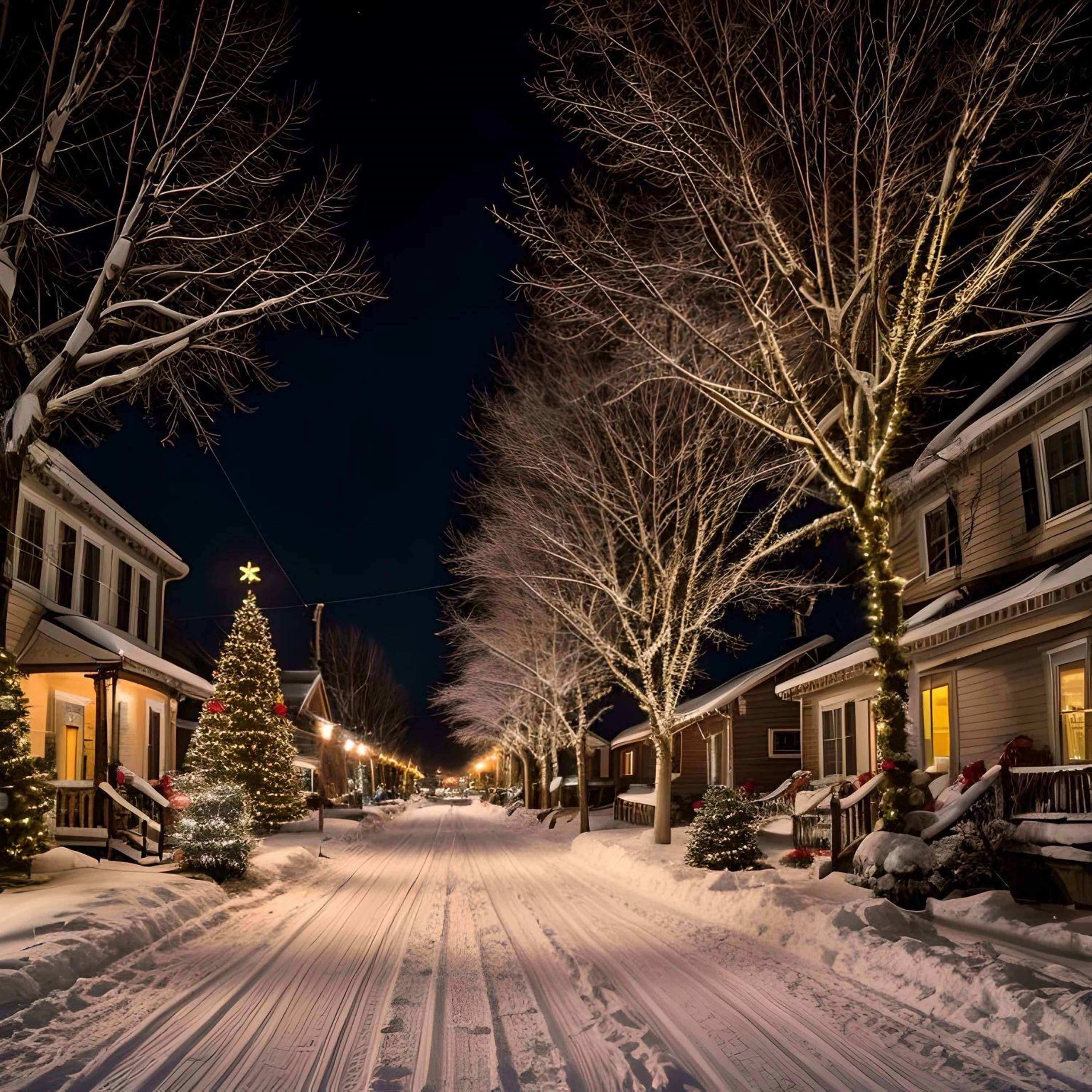 A Small Town Christmas artwork