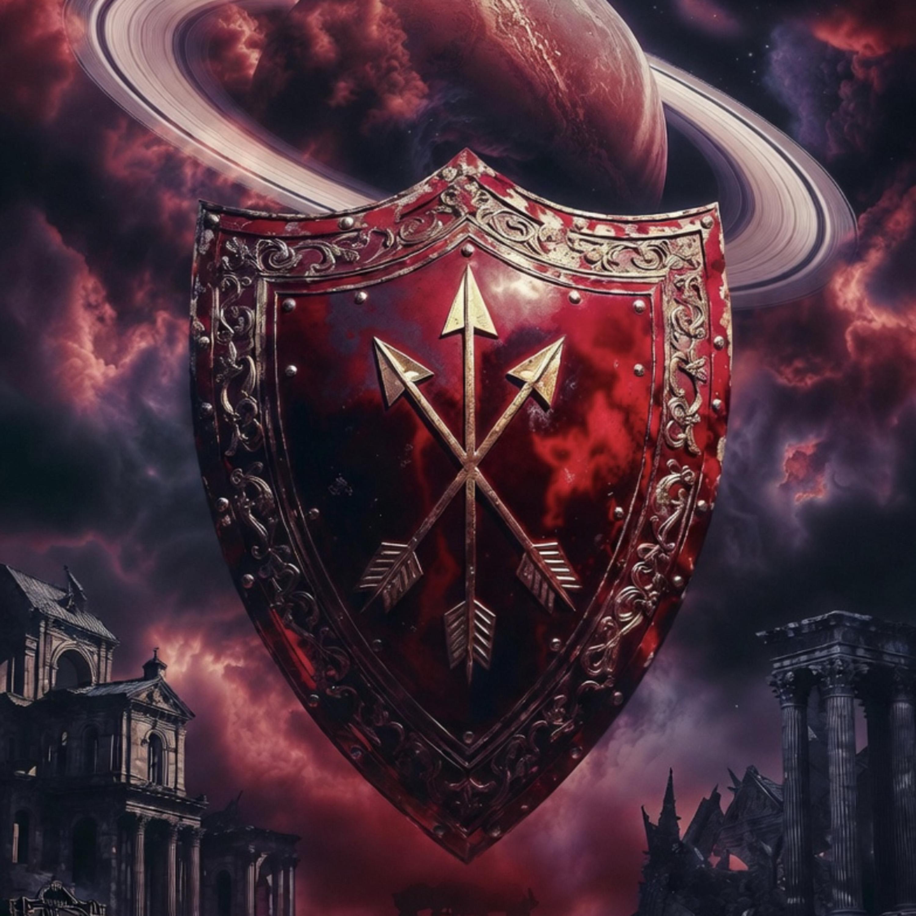 SATURN’S RED SHEILD by Lady Extra cover art