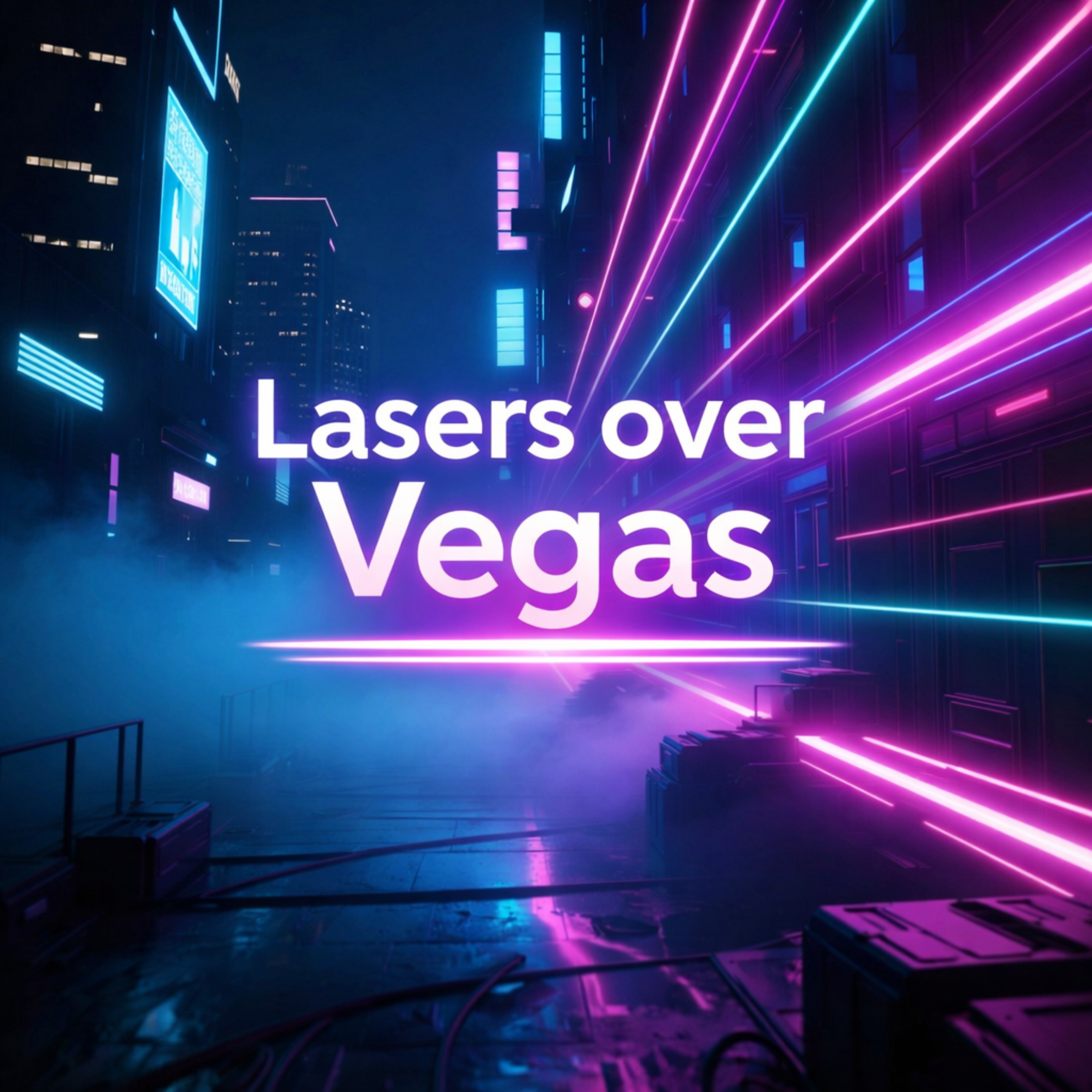 Lasers Over Vegas artwork