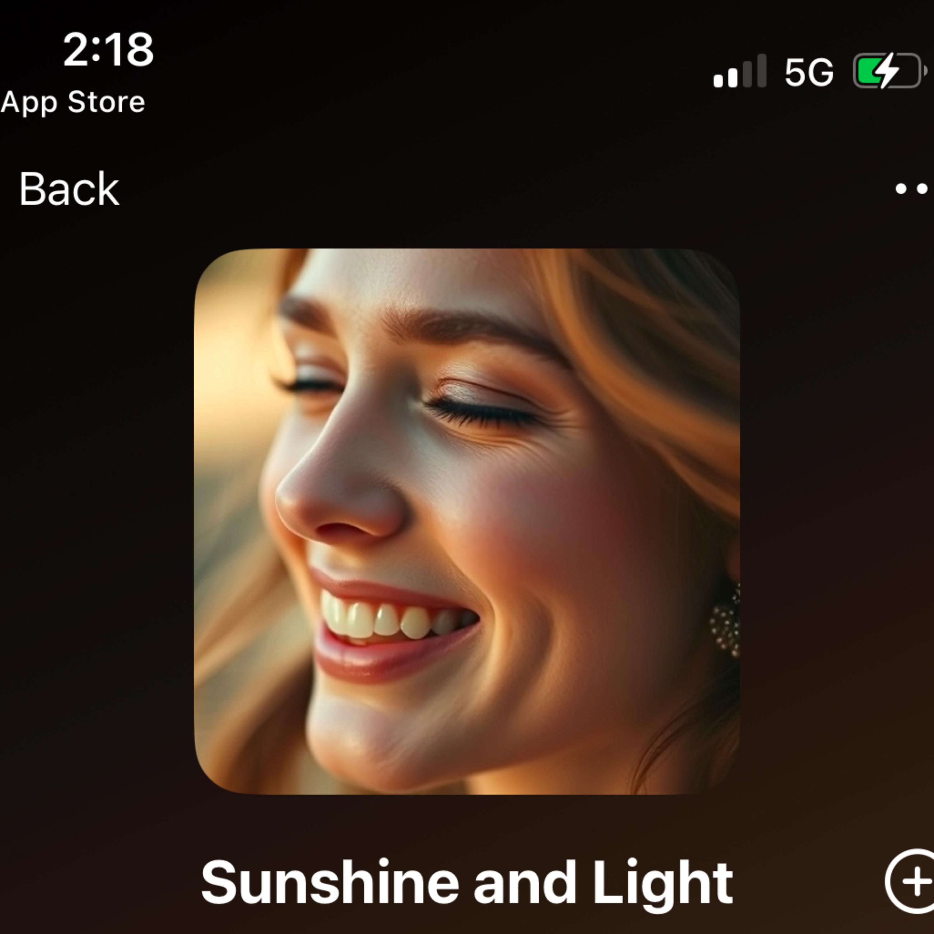 Sunshine and Light artwork