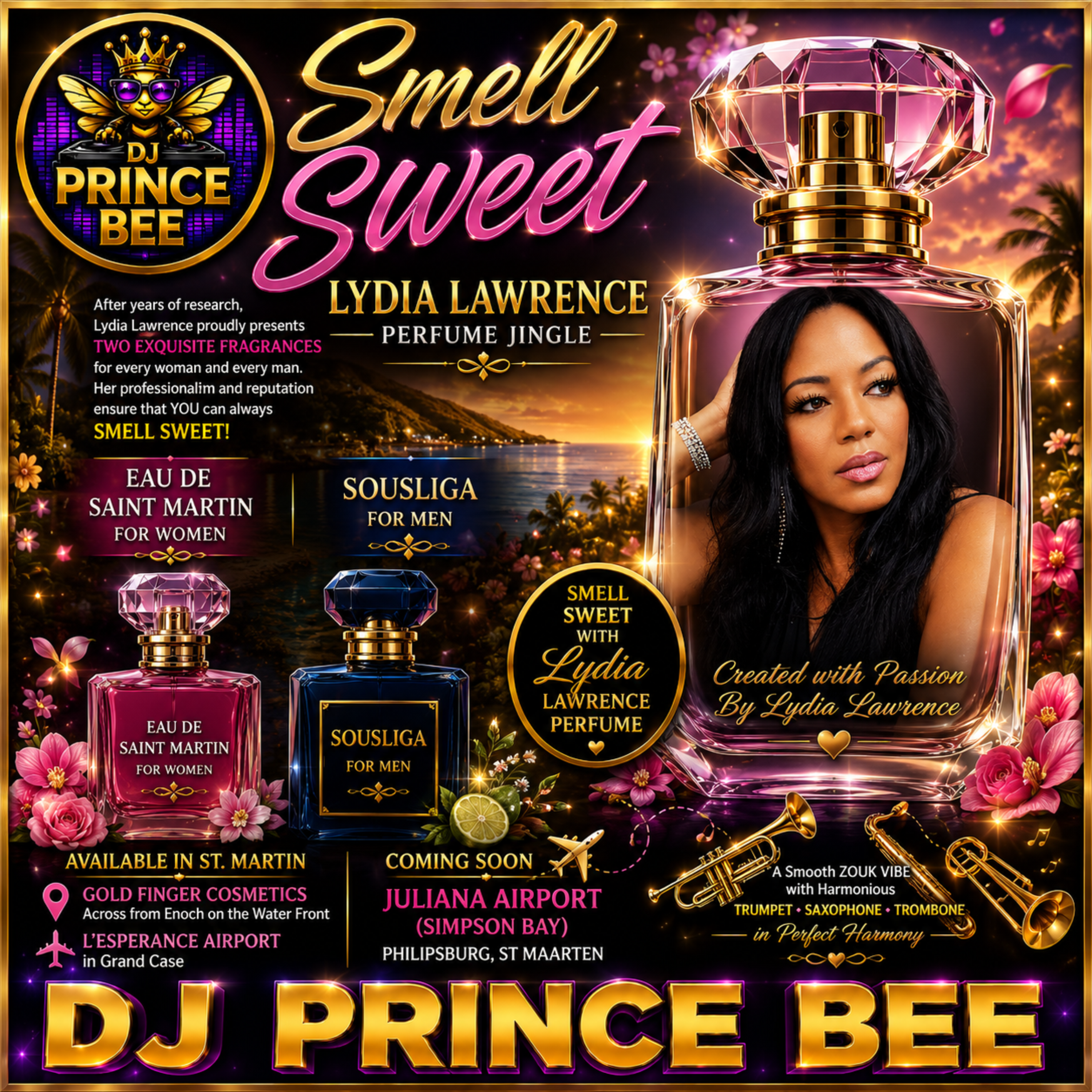 Smell Sweet With Lydia Lawrence Perfume by DJ PRINCE BEE cover art