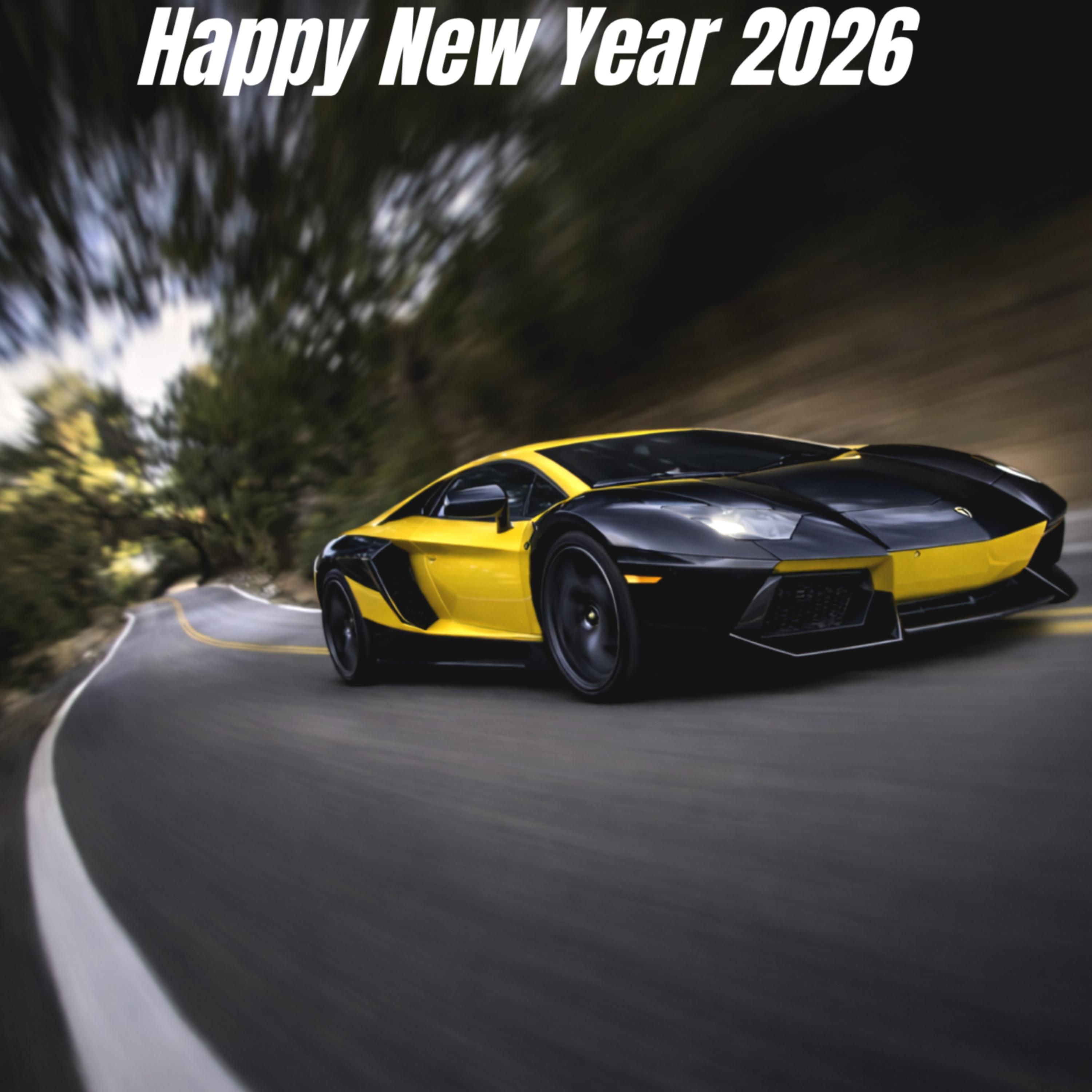 Happy New Year 2026 artwork