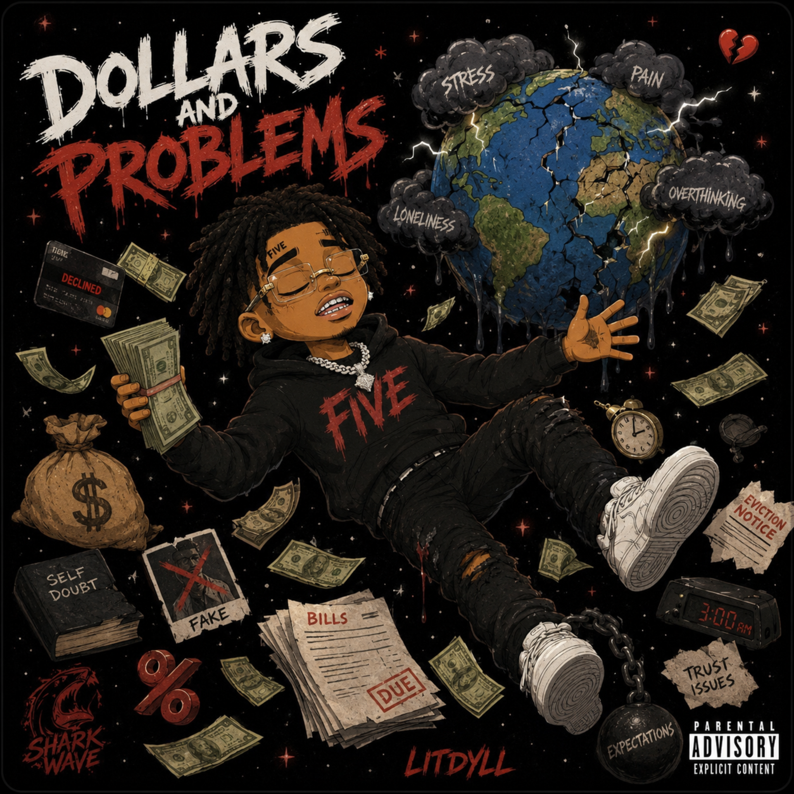 Dollars and Problems by Litdyll cover art