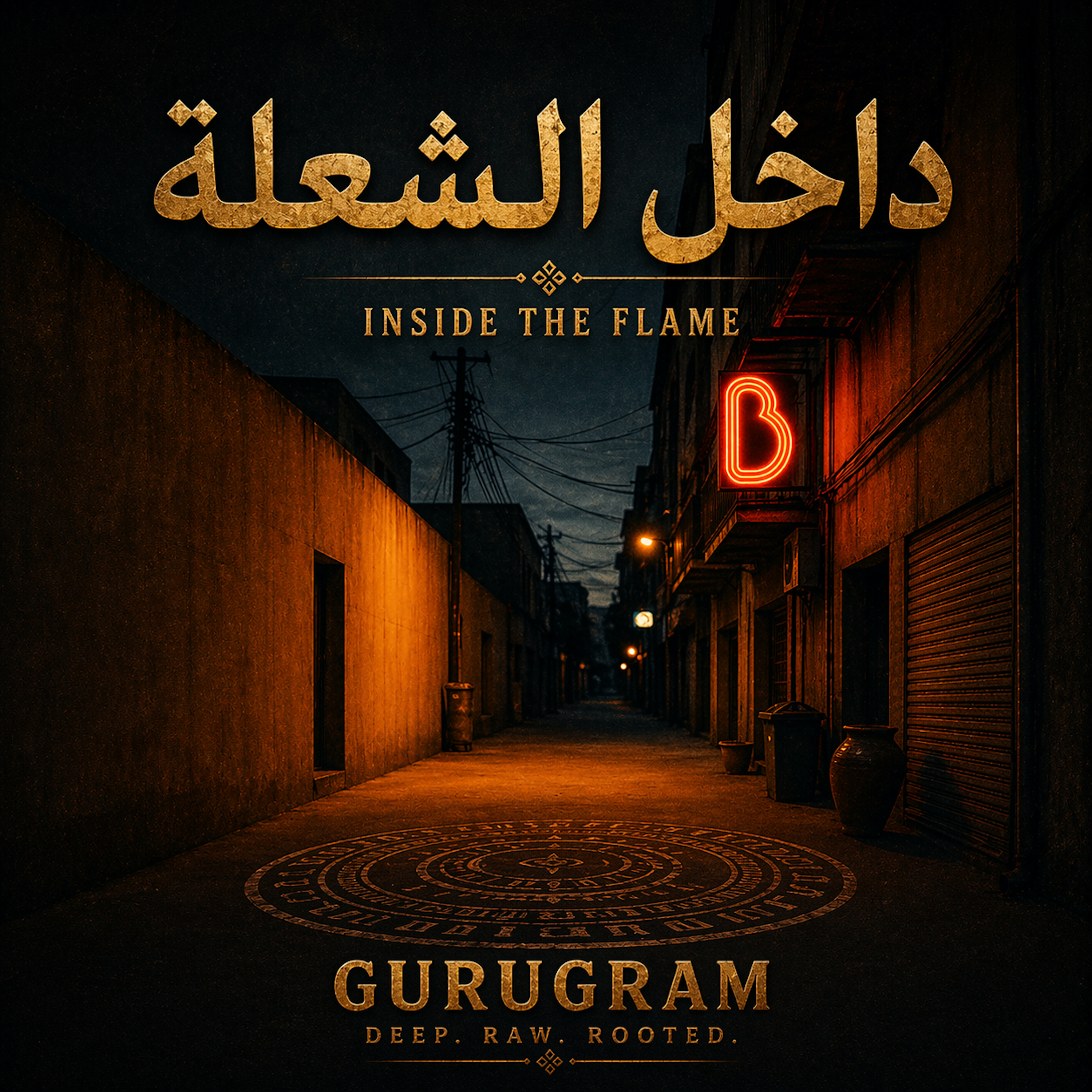 INSIDE THE FLAME   هاي المعركة الأرض artwork