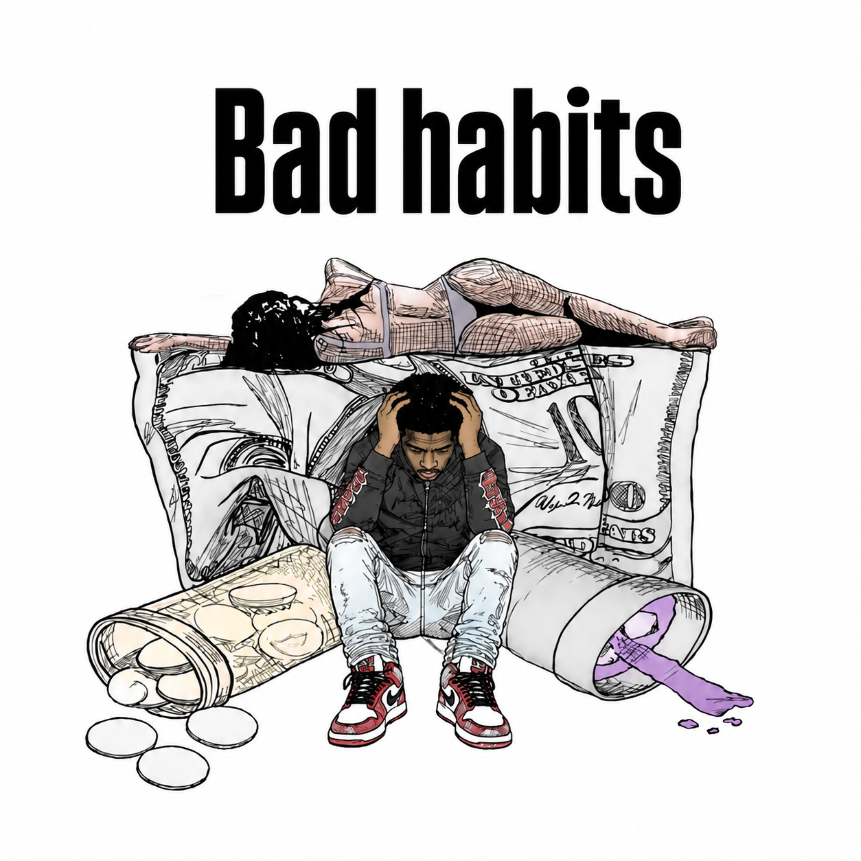 Bad Habits by Tezdamenace cover art