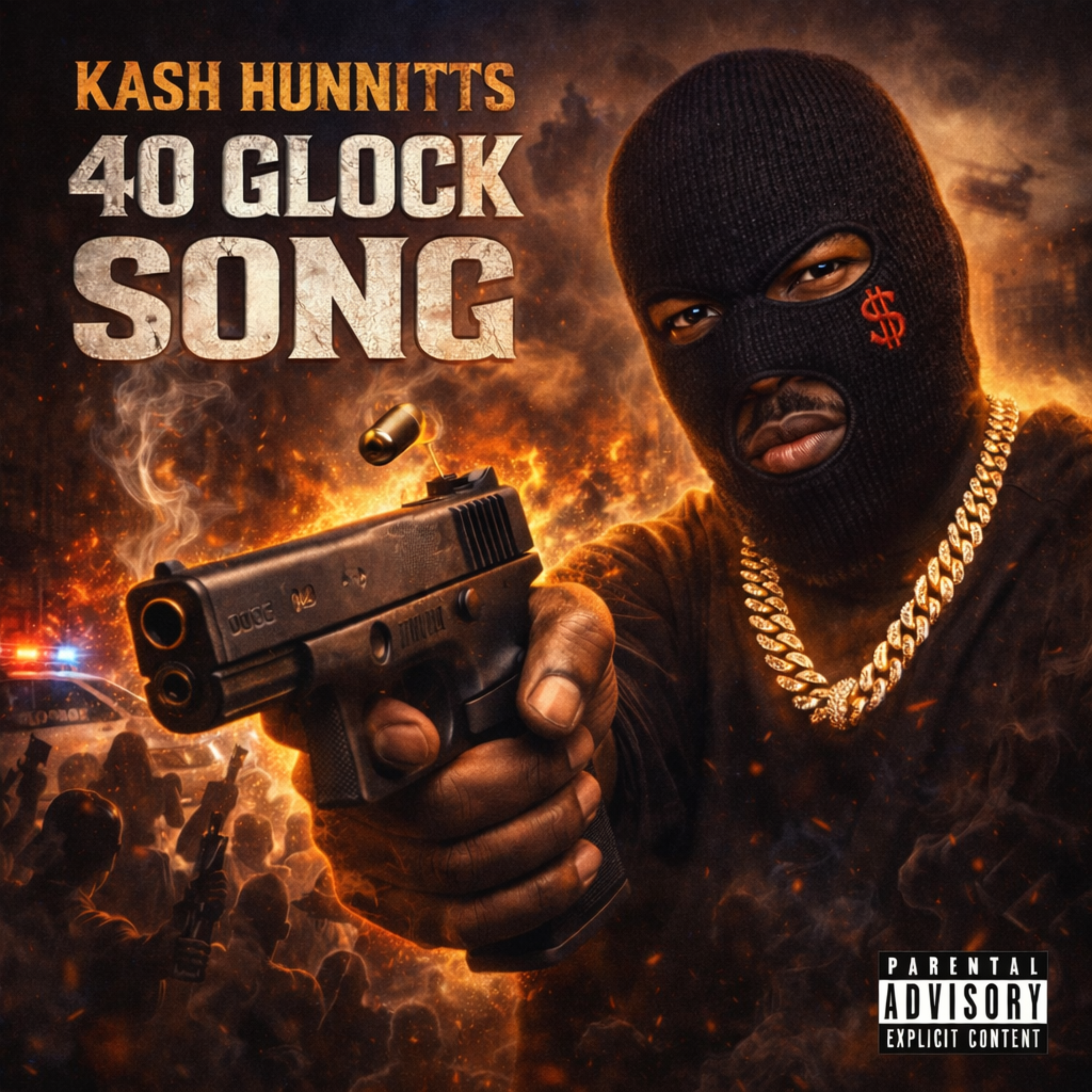 40 GLOCK SONG artwork