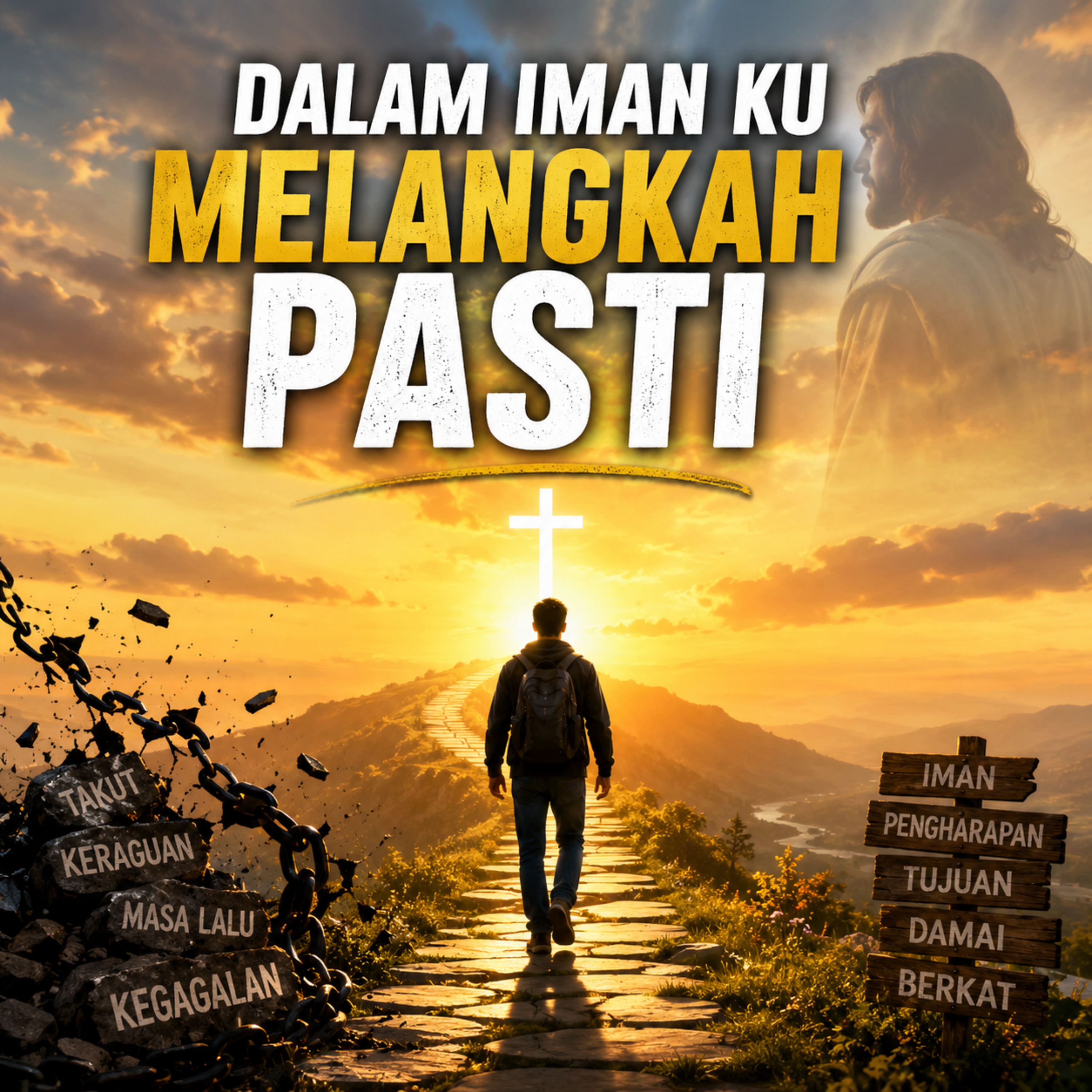 Dalam Iman Ku Melangkah Pasti by PUJI WORSHIP cover art