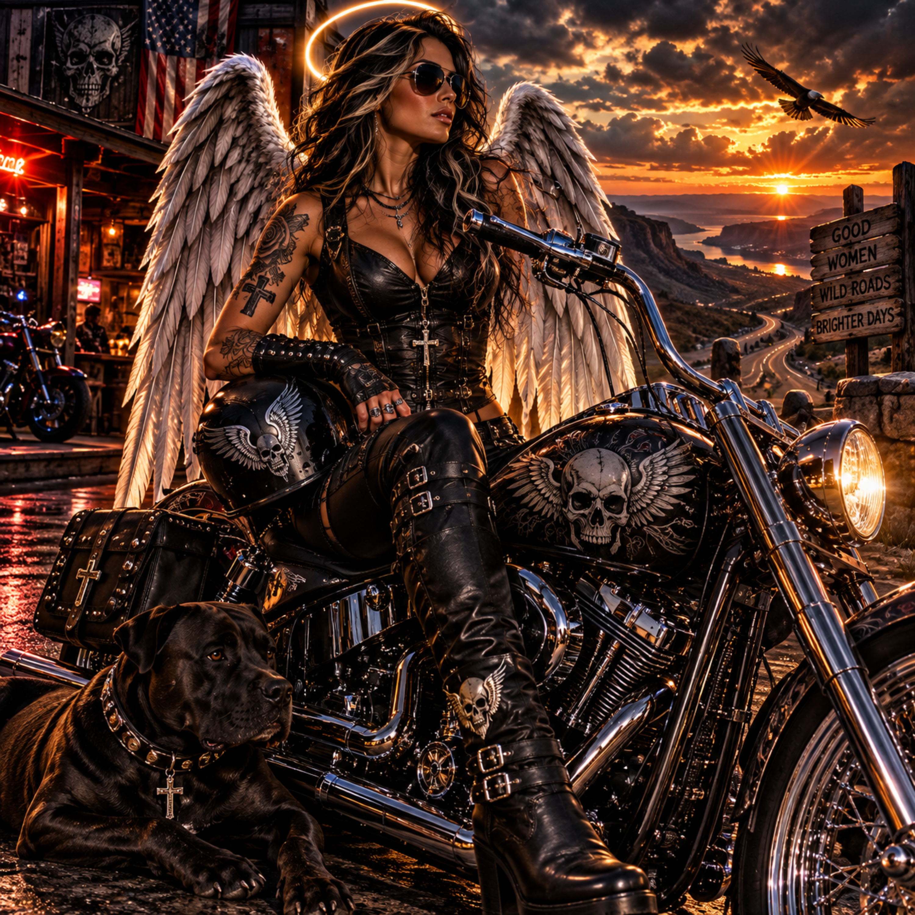 CHROME ANGEL by Tim Anderson Lyrics cover art