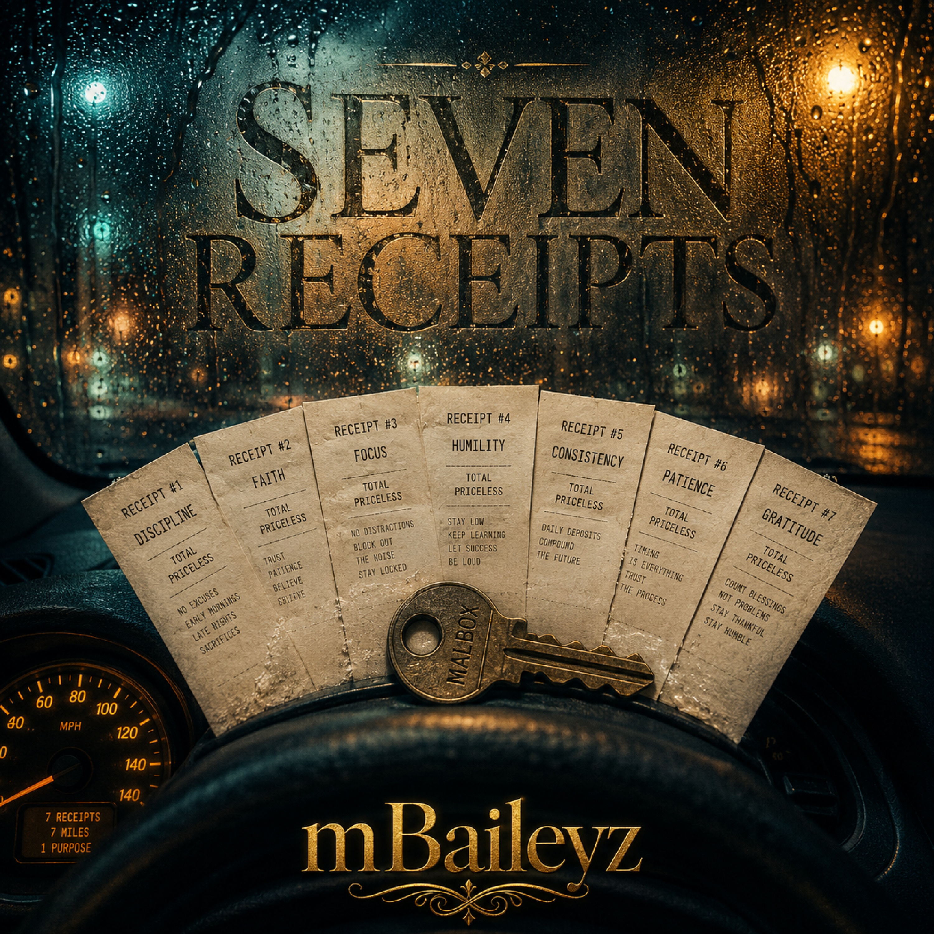 Seven Receipts by mBaileyz cover art