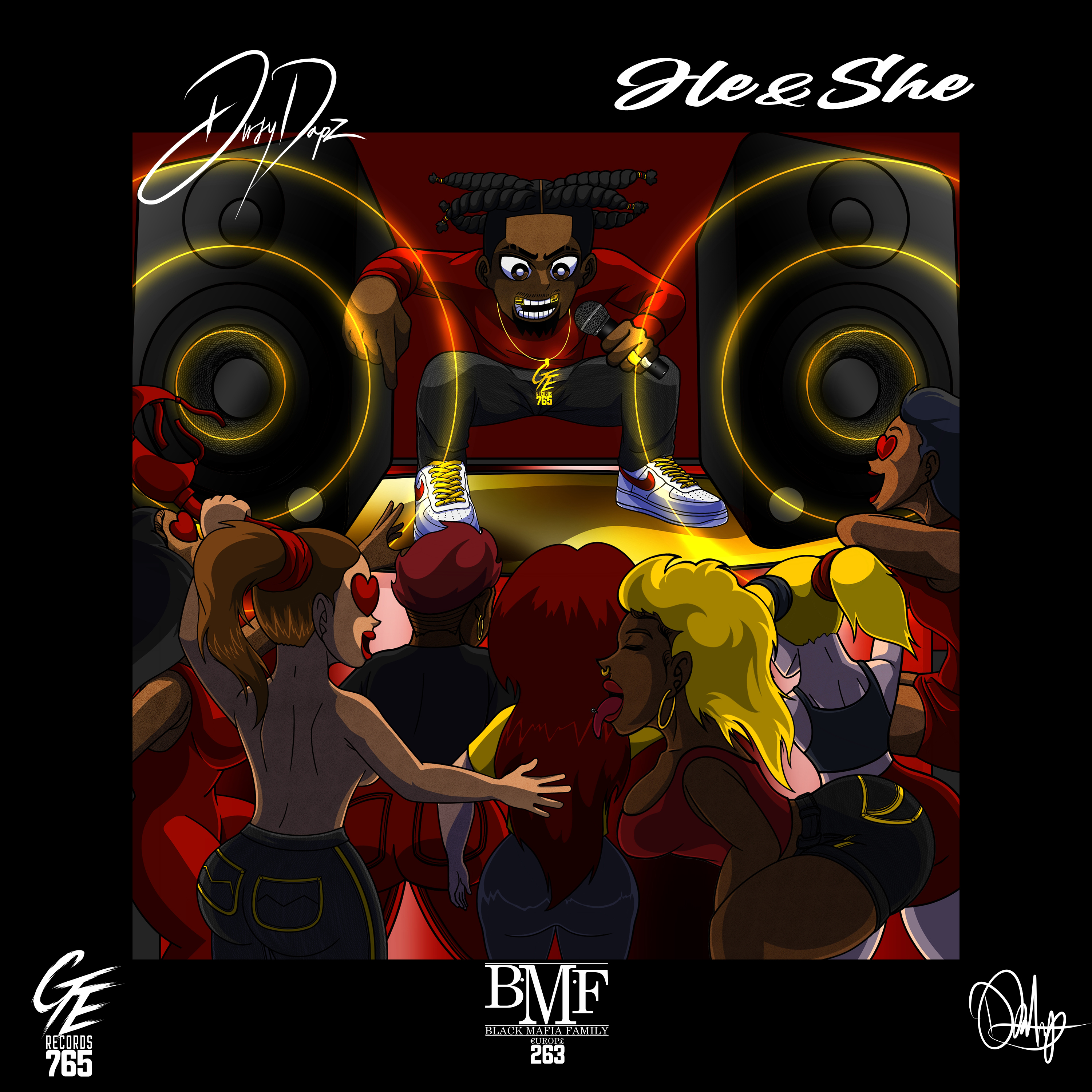 He & She artwork