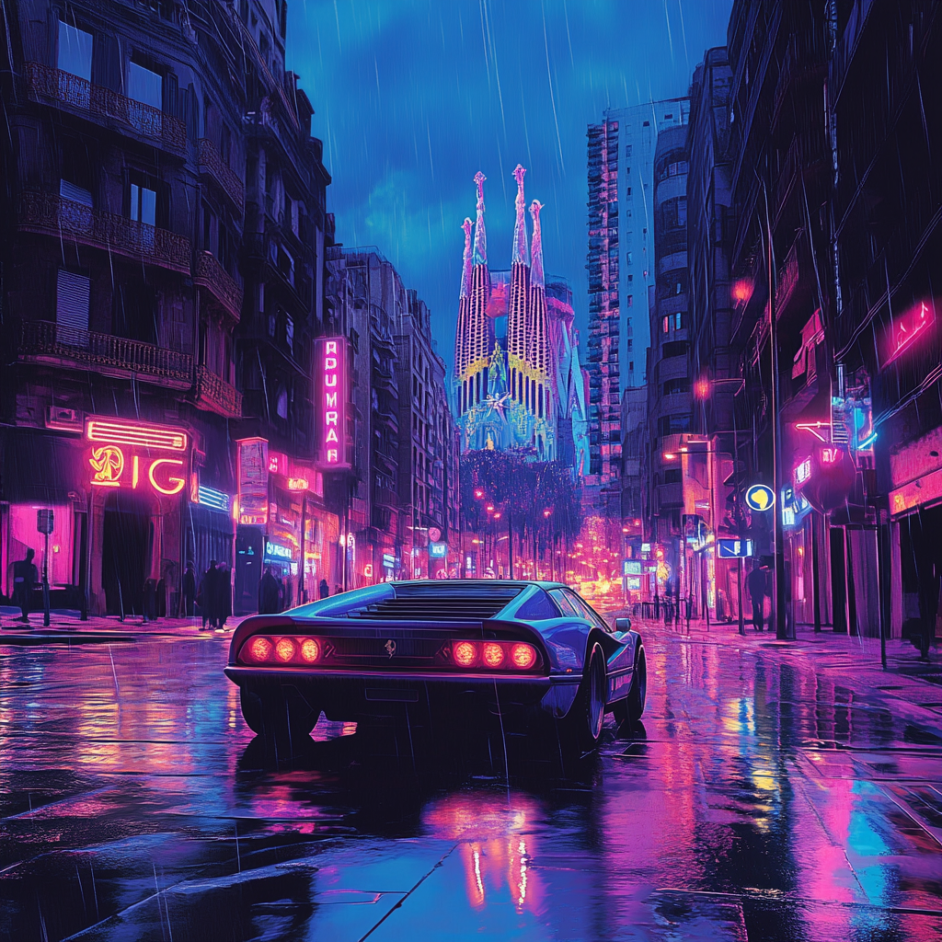 A Thousand Miles of Rain artwork