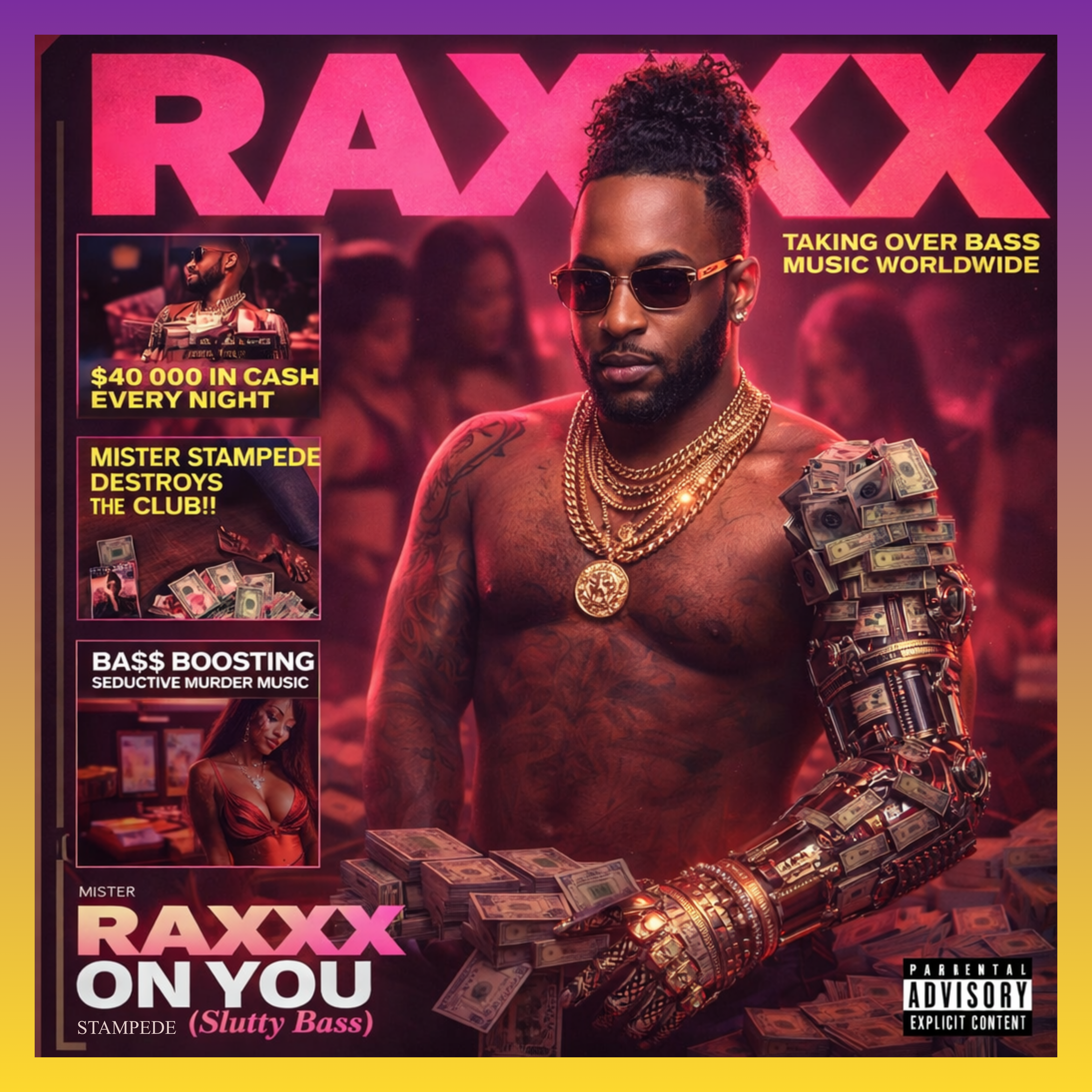 RAXXX ON YOU (Slutty Bass) artwork