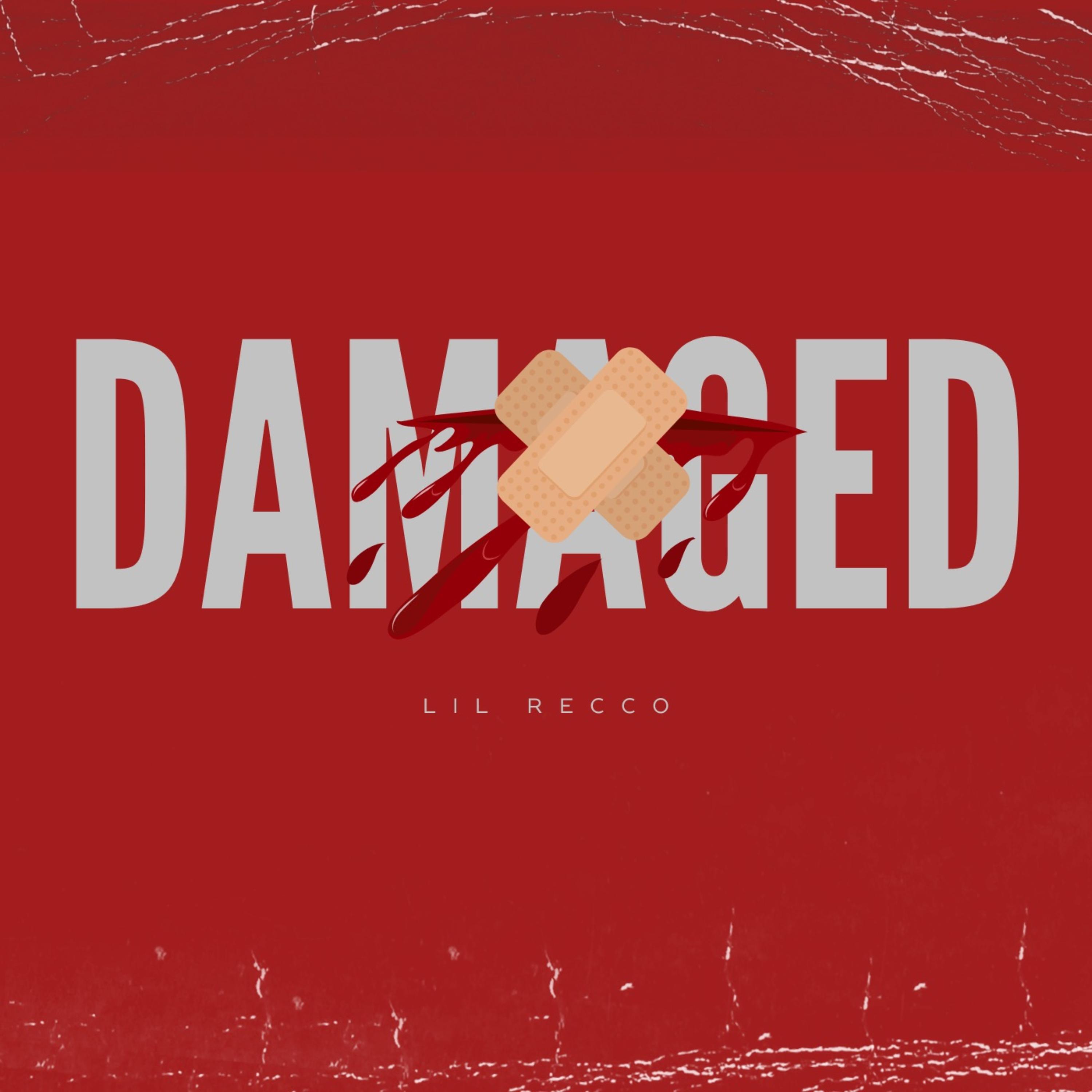 Damaged artwork