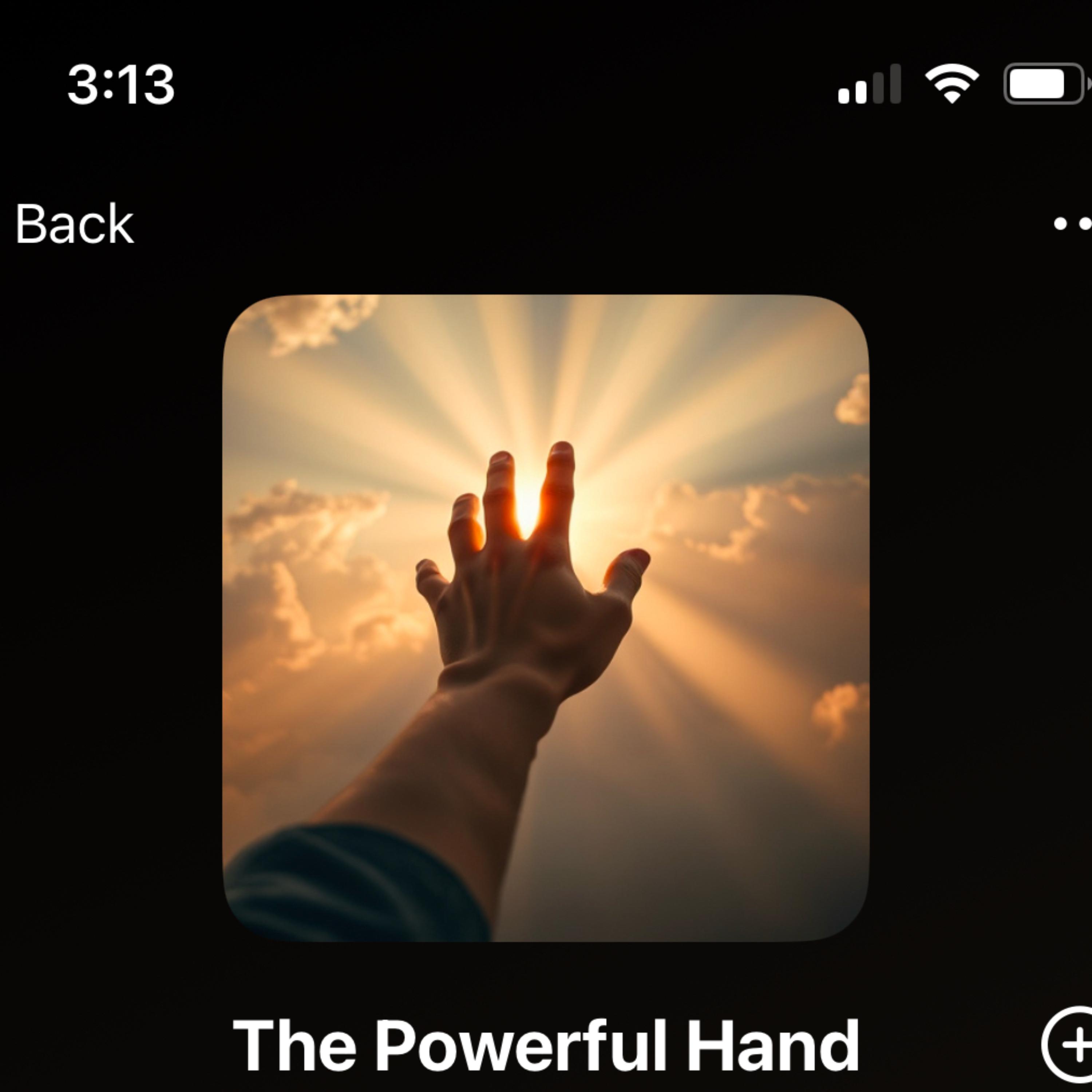 The Powerful Hand artwork