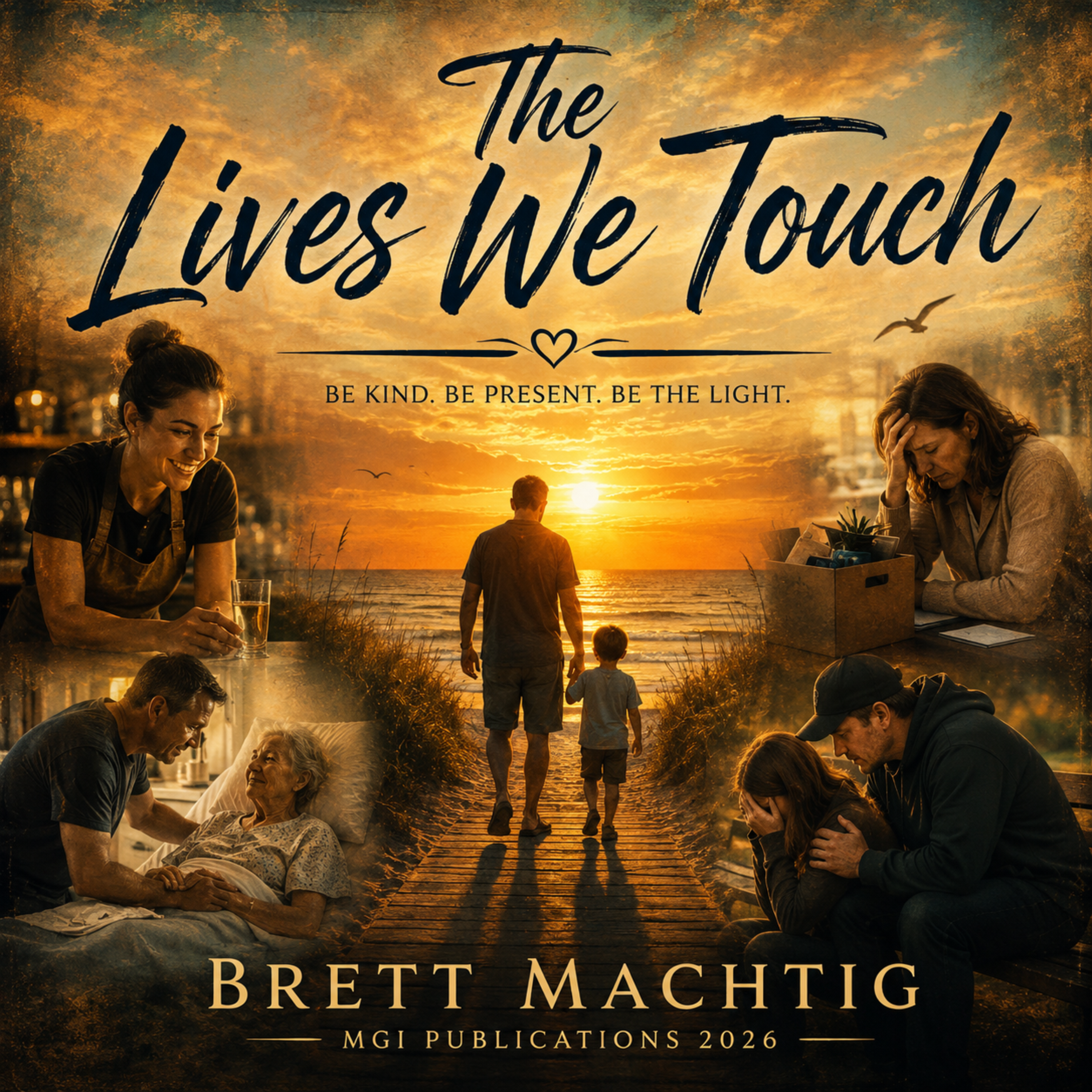 The Lives We Touch by Brett Machtig cover art