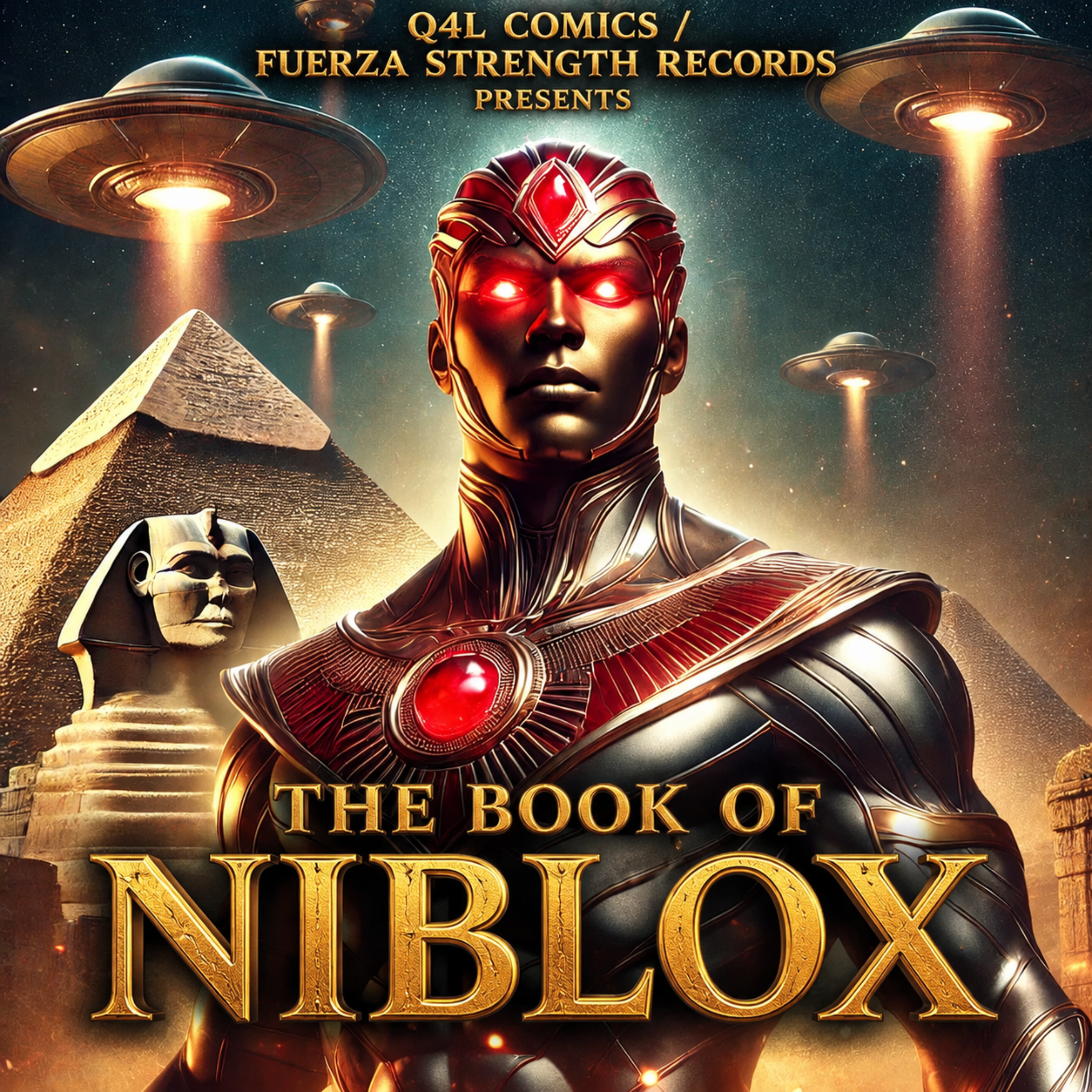 THE BOOK OF NIBLOX by QUEST4LIFE AKA EL NEGRO KALIENTE cover art