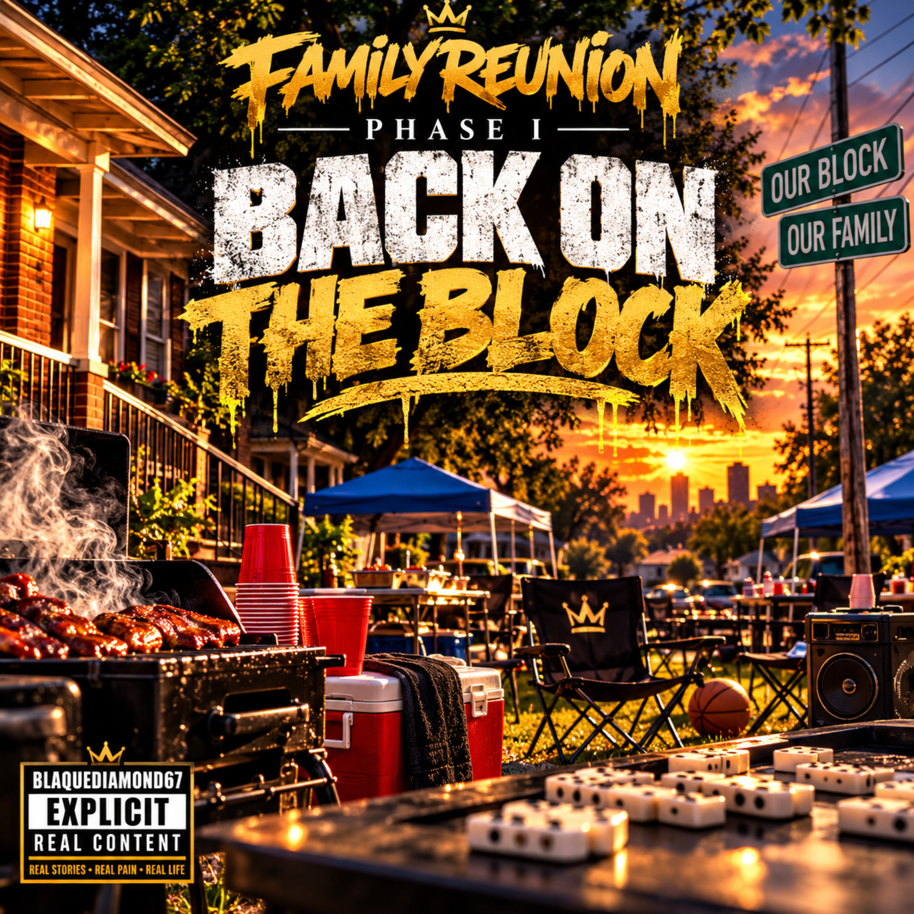 BACK ON THE BLOCK by Blaquediamond67 cover art