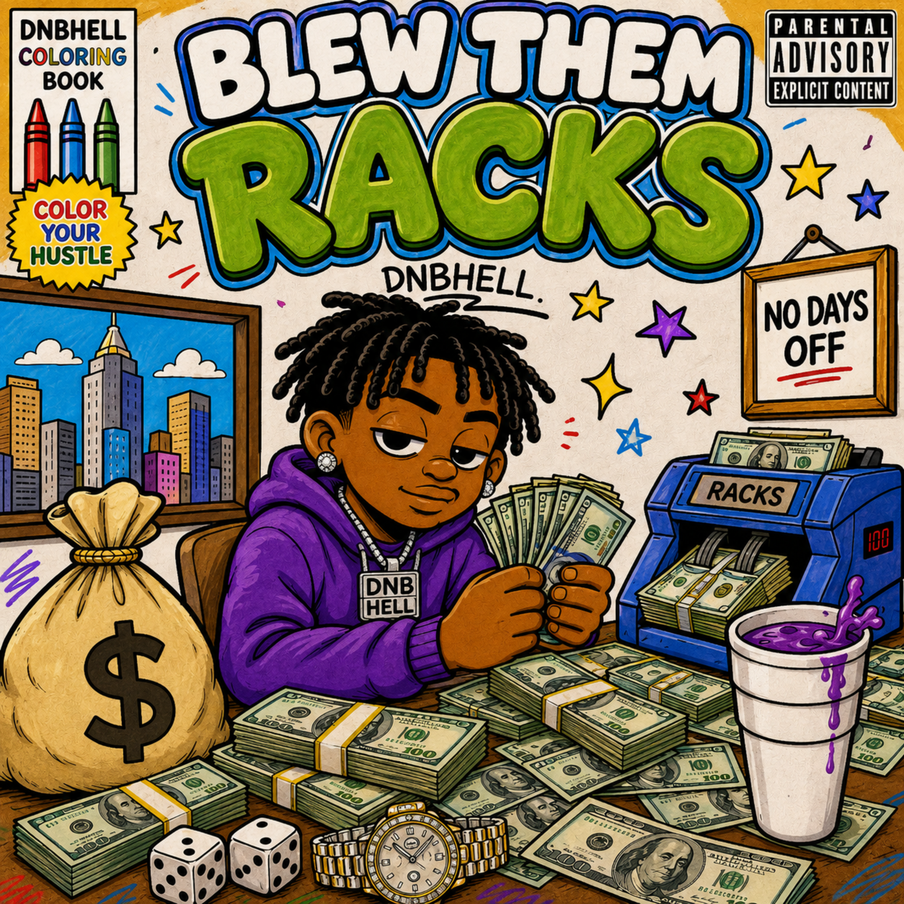 Blew Them Racks by DNBHell  cover art