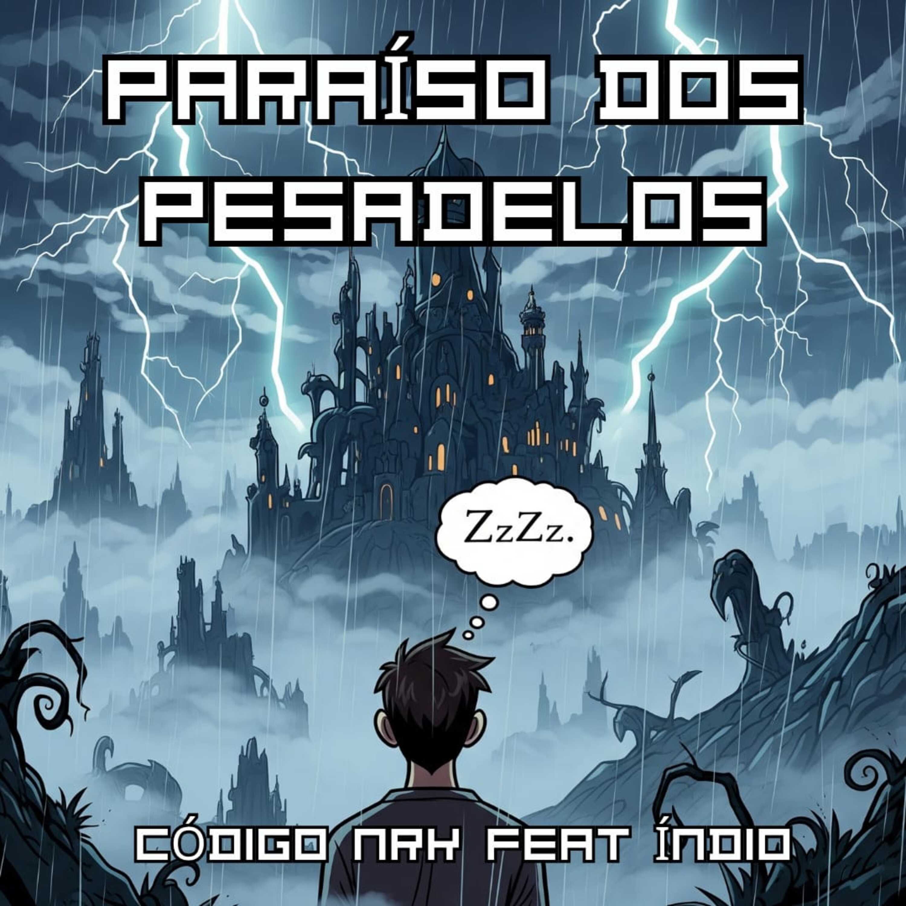 Paraíso dos pesadelos artwork