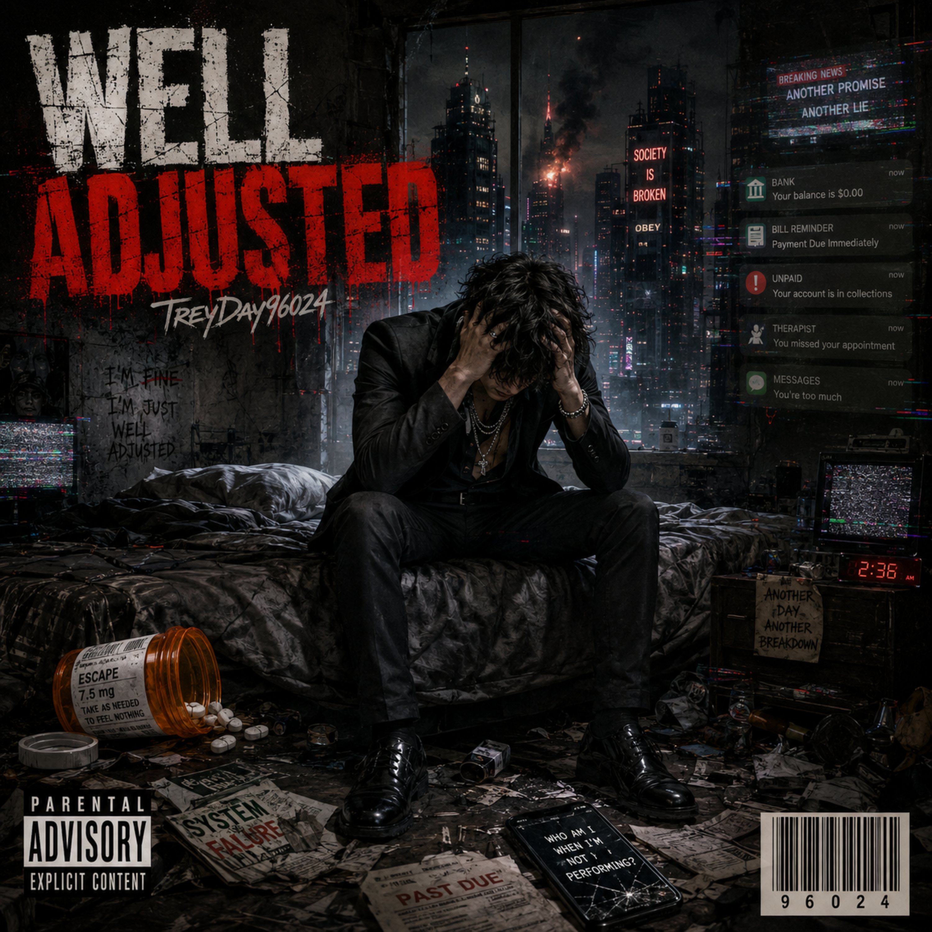 WELL ADJUSTED by TreyDay96024 cover art