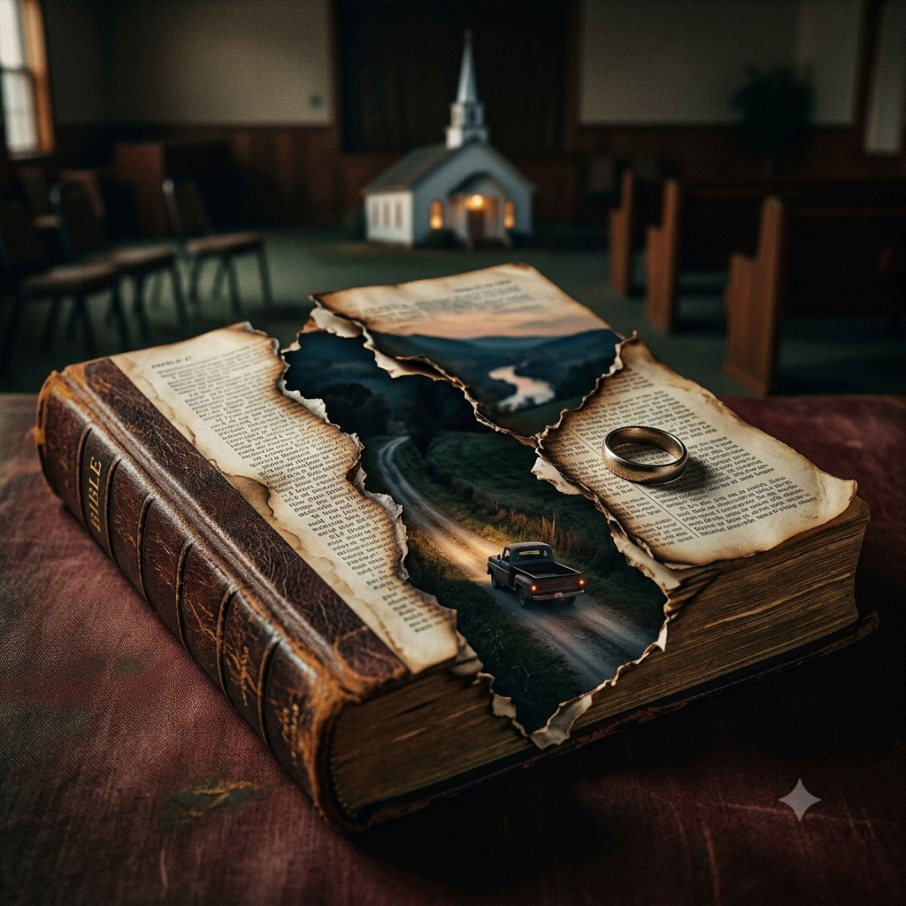 A TEAR IN THE BIBLE BELT by Tim Anderson Lyrics cover art