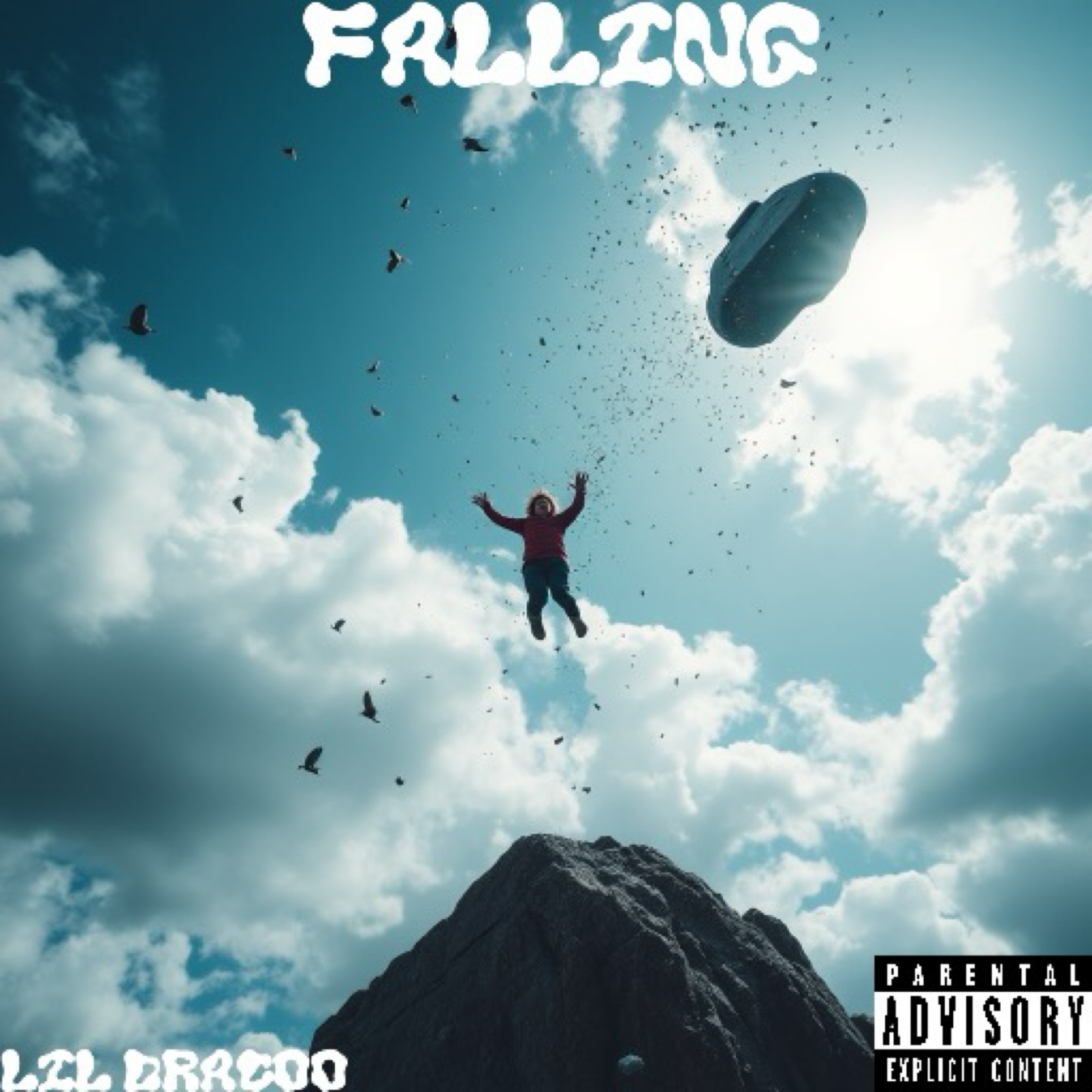 Falling artwork