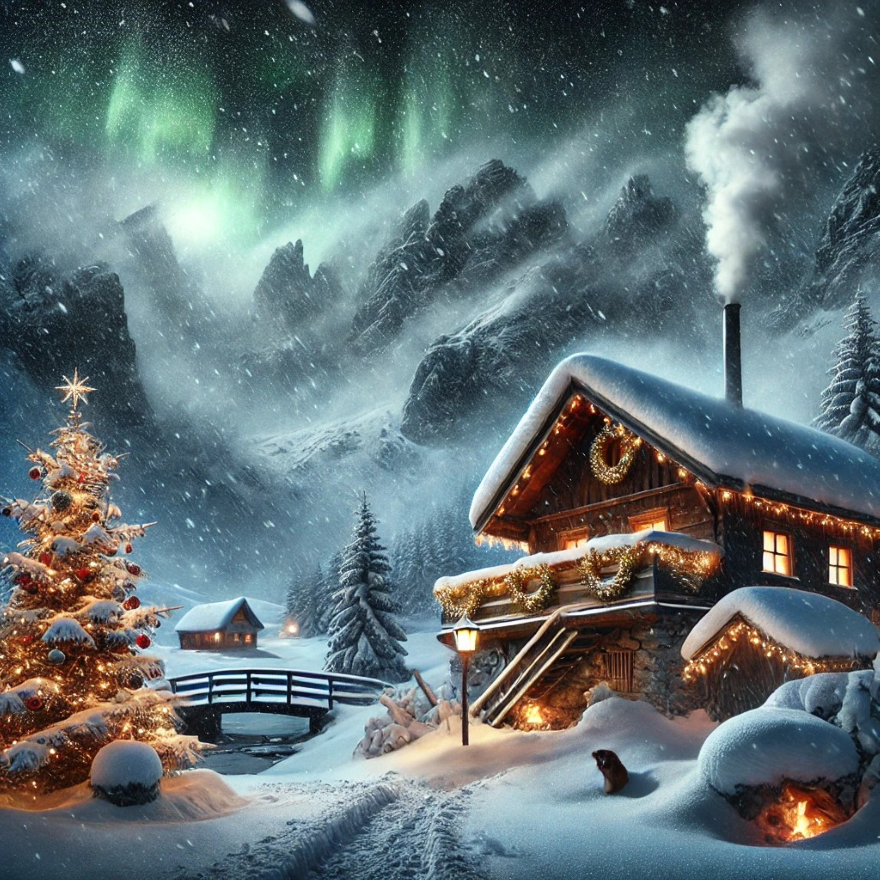 LoFi Christmas Getaway artwork